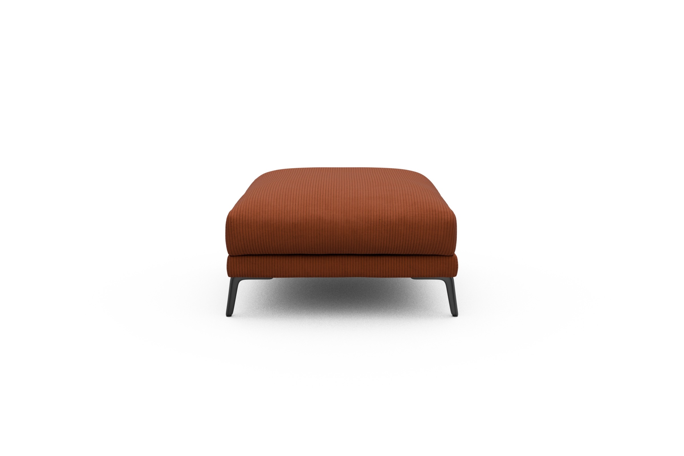 Sitzhocker Karl Corduroy-Burnt-Orange