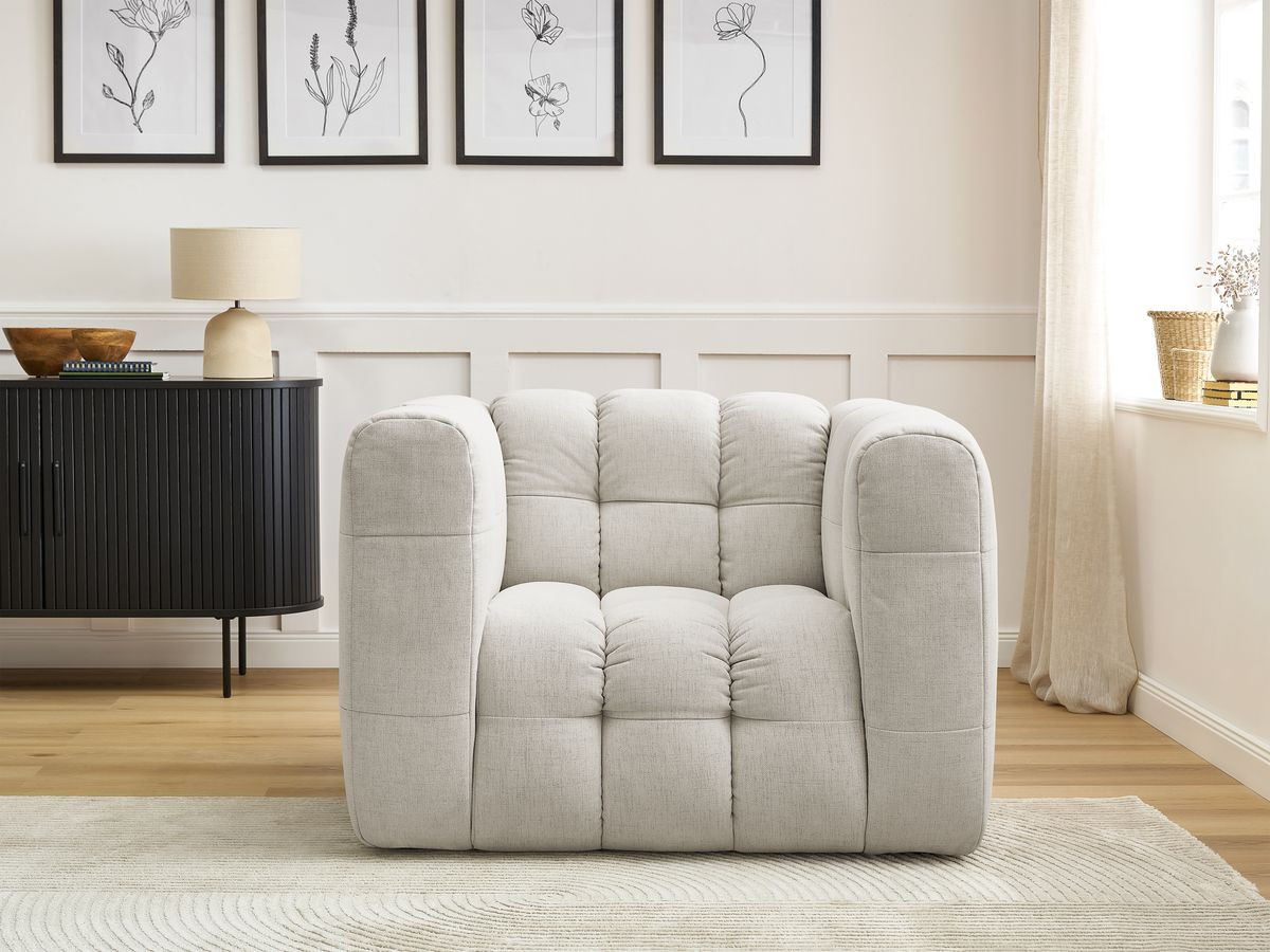 Bobochic Ulysse Sessel Stoff Beige