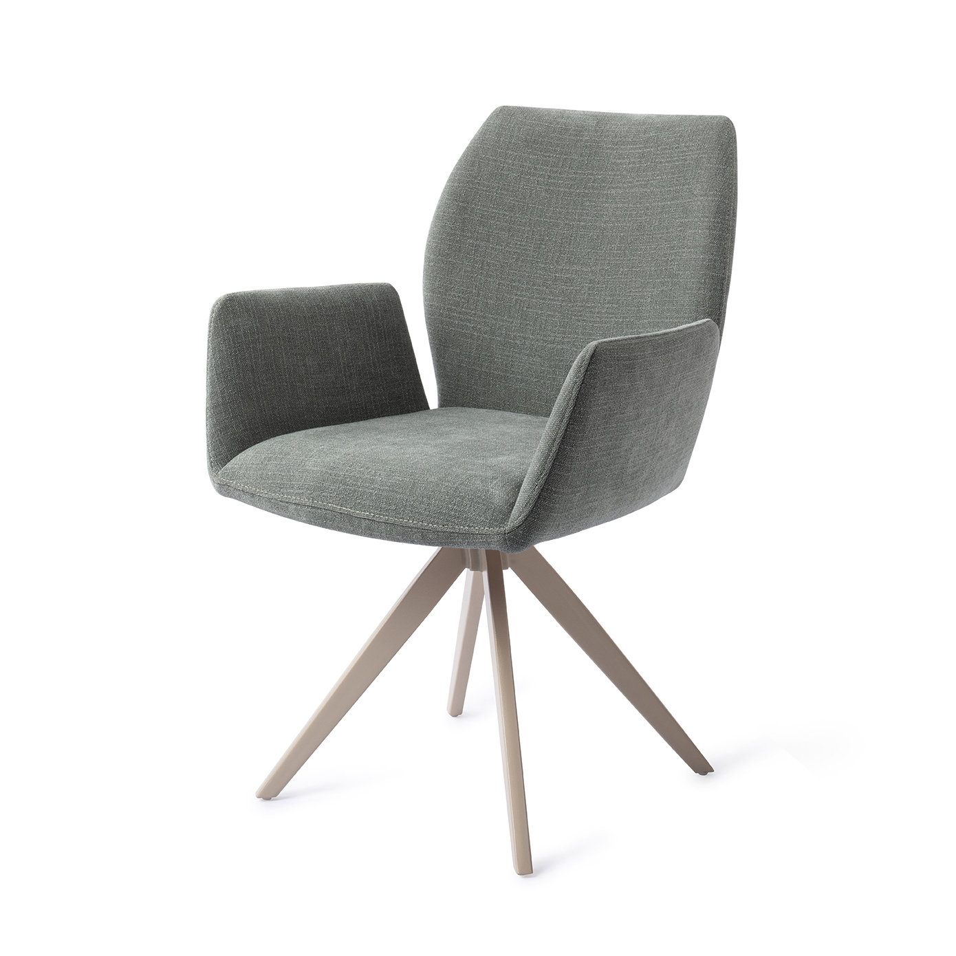 Jesper Home Esszimmerstuhl Misaki Breezy Blue Turn Beige