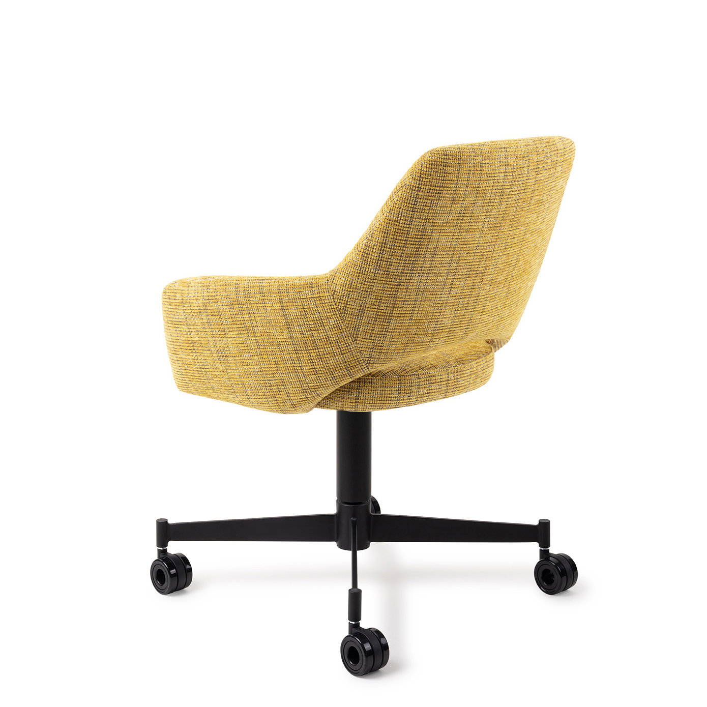Jesper Home Esszimmerstuhl Yanai Lemon Lines Caster Schwarz
