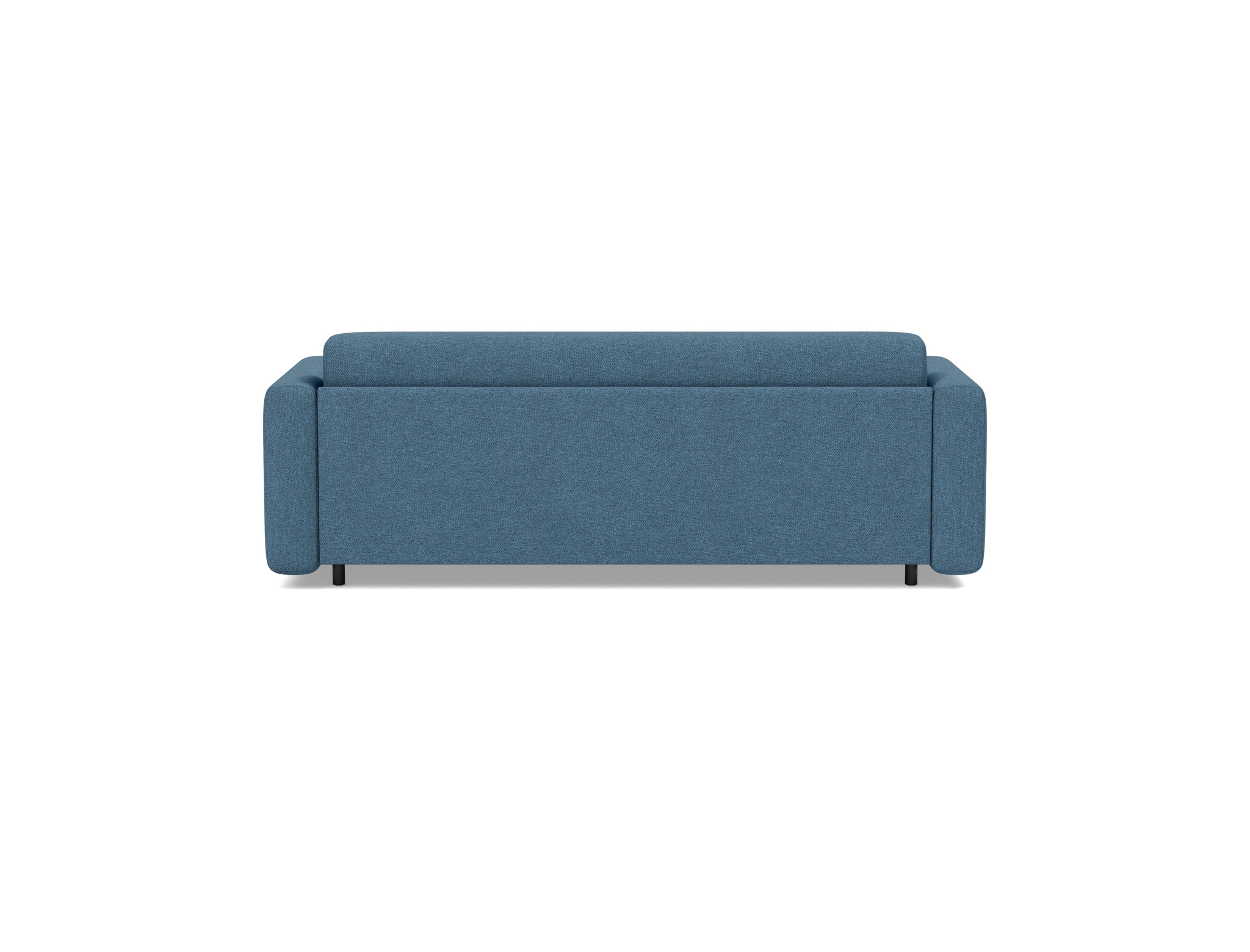 Schlafsofa Killian mit Memory-Matratze 160 Strukturierter Stoff Weda 302-Weda-Blue