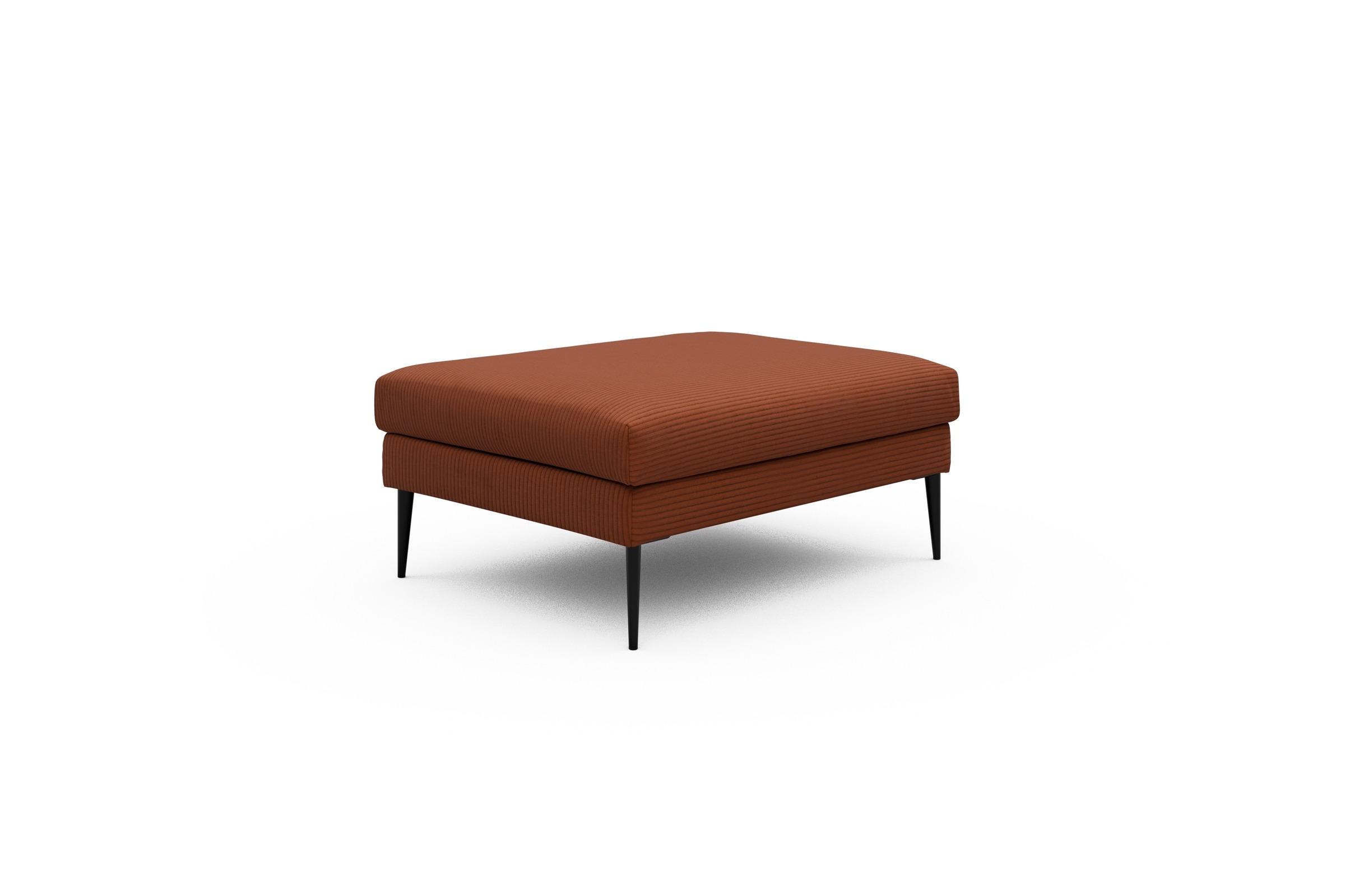 Sitzhocker Paul Corduroy-Burnt-Orange