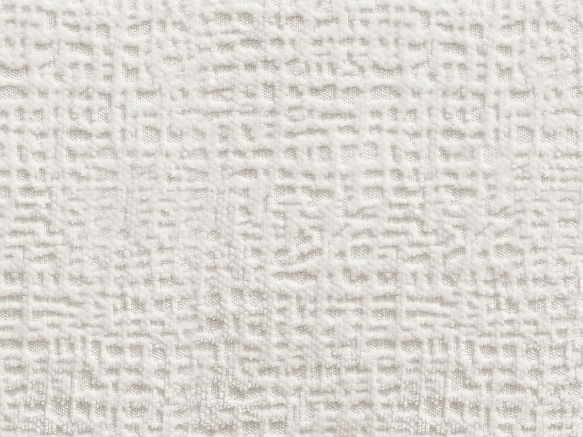 Bobochic Leopold Sofa 3-Sitzer Strukturstoff Weiß Armlehne rechts