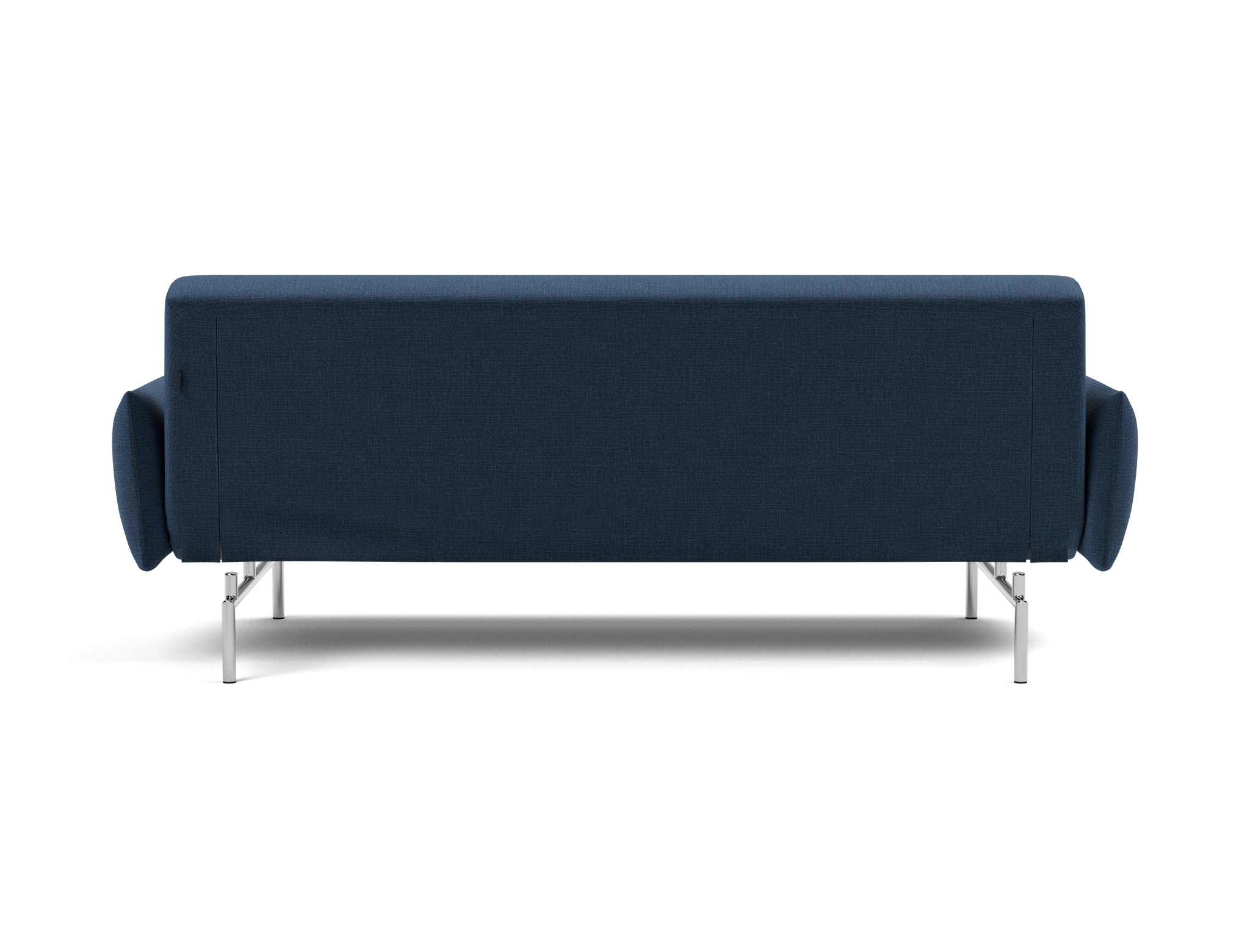 Schlafsofa Jillis mit Armlehnen Chenille Esina 414-Indigo-Blue