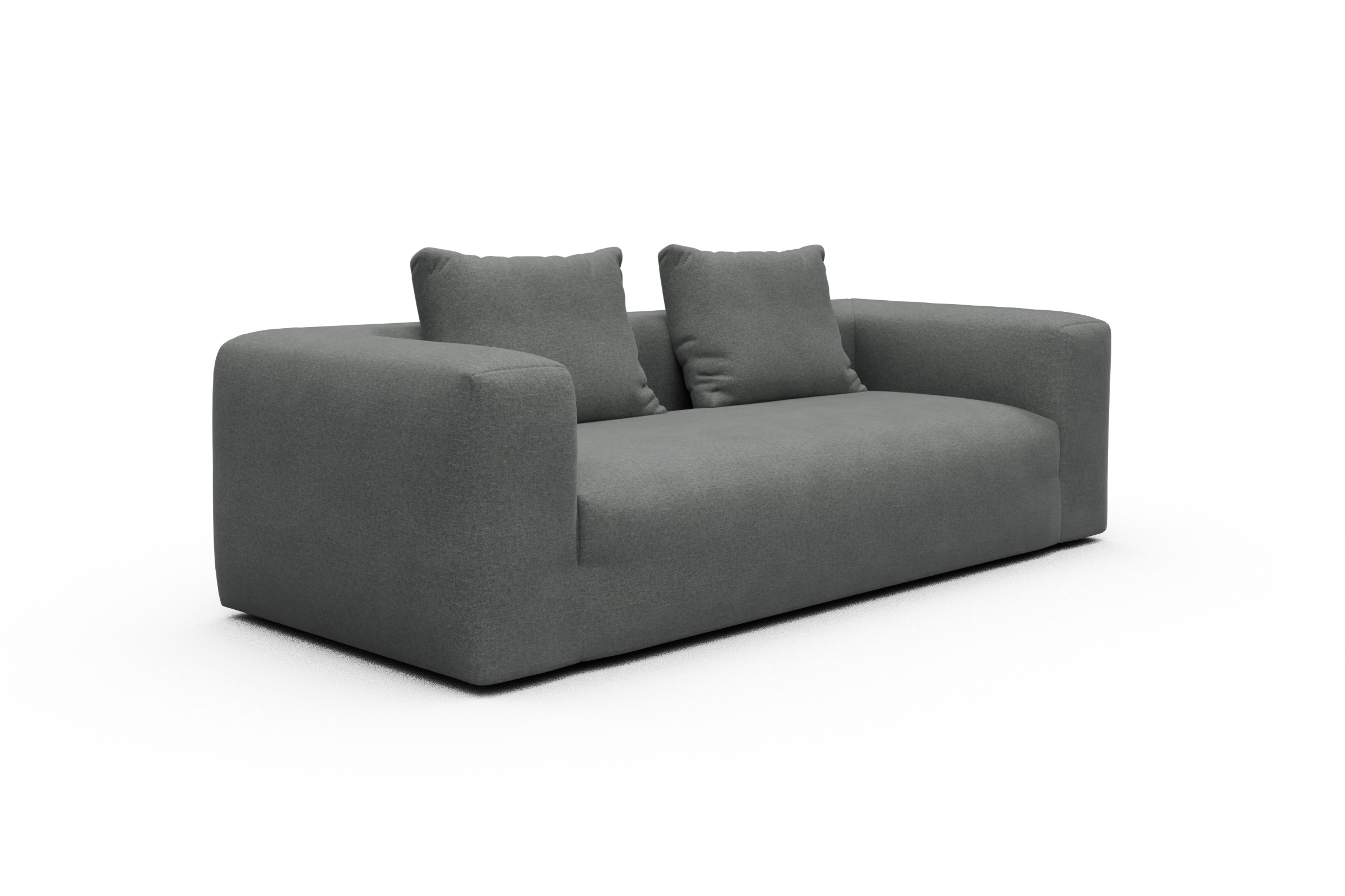 Sofa Fred 3-Sitzer Satya-Steel