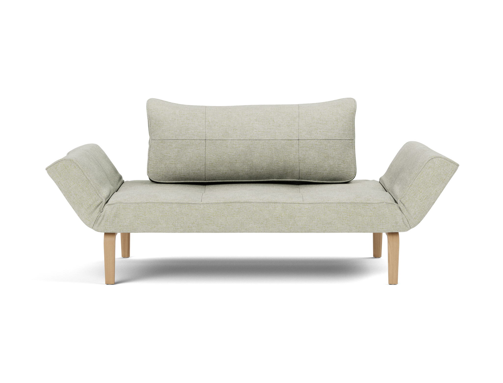 Tagesbett Zeal Flachgewebe Avella 280-Sand Beine Bow Eiche