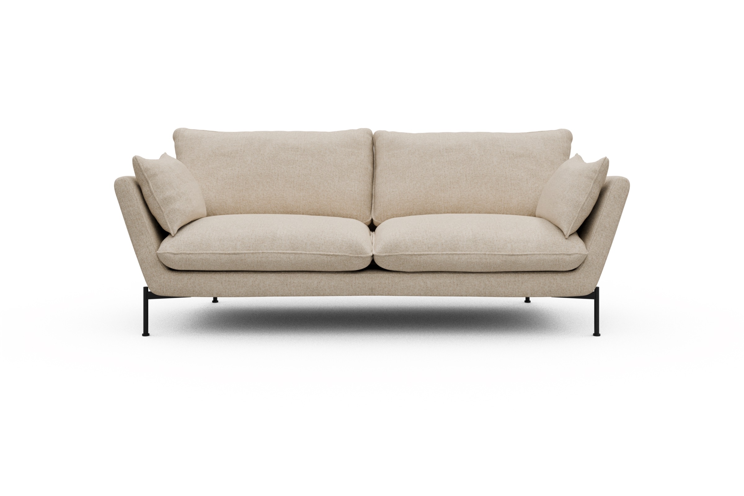 Skandi Home Sofa Anton 3-Sitzer Casone-Natural-Beige moebelfaktor