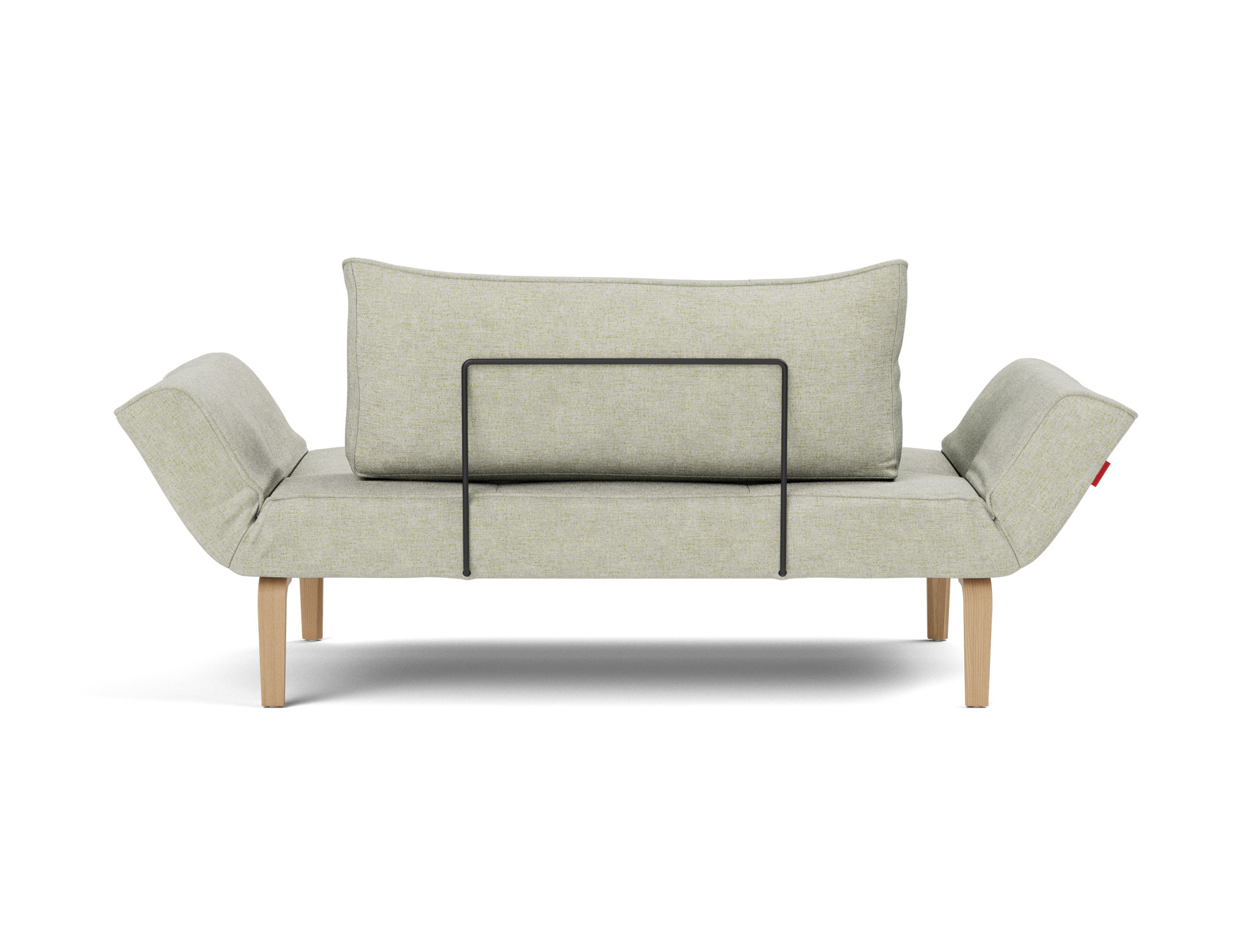 Tagesbett Zeal Flachgewebe Avella 280-Sand Beine Bow Eiche