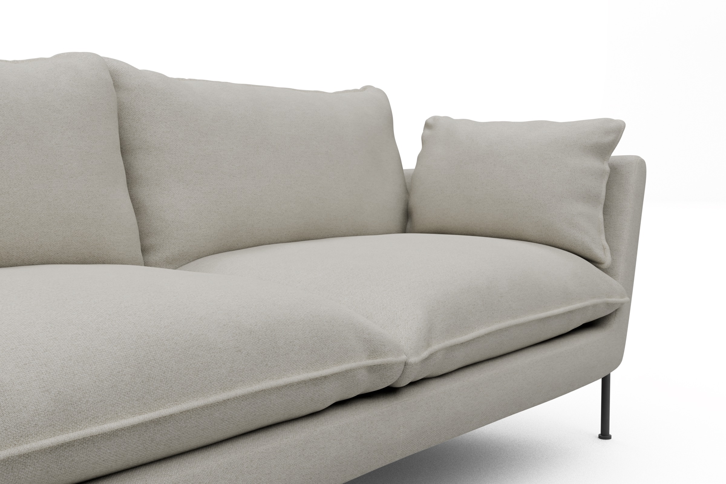 Sofa Anton PREMIUM 3-Sitzer Denari-Clean-Beige