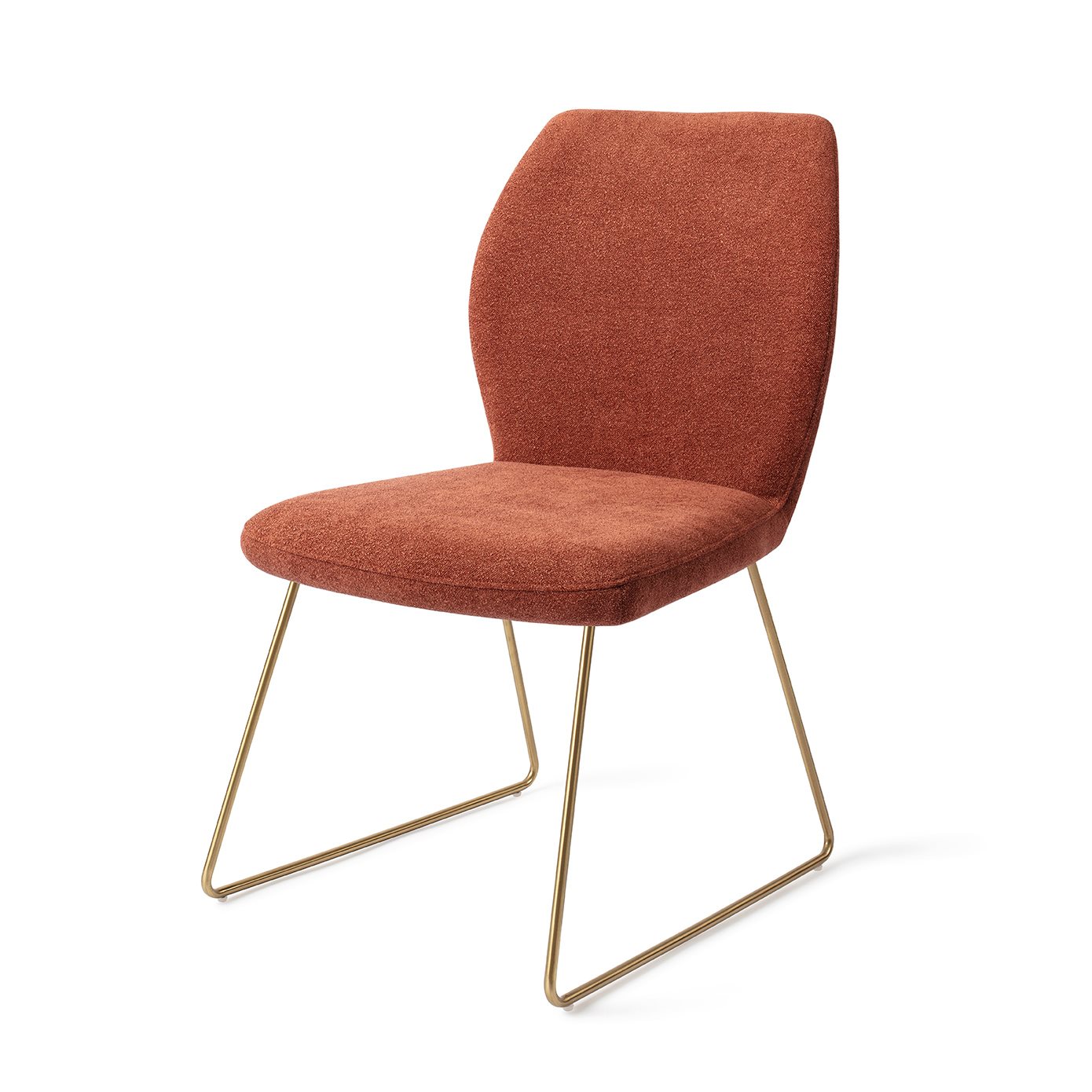 Jesper Home Esszimmerstuhl Ikata Cosy-Copper Slide Gold