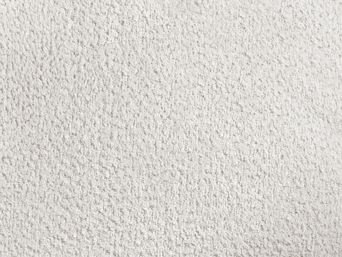 Bobochic Jaden Polsterbett Bouclé-Stoff Weiß, Liegefläche 140 × 190 cm