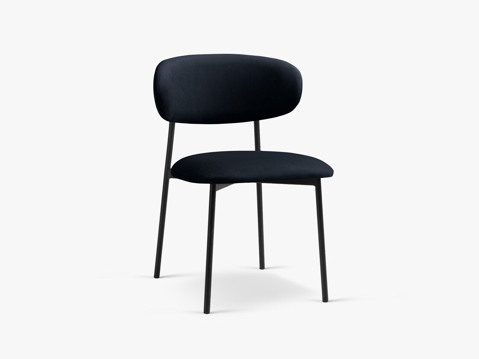 Micadoni Stuhl Nina Samt Magic Velvet Schwarz
