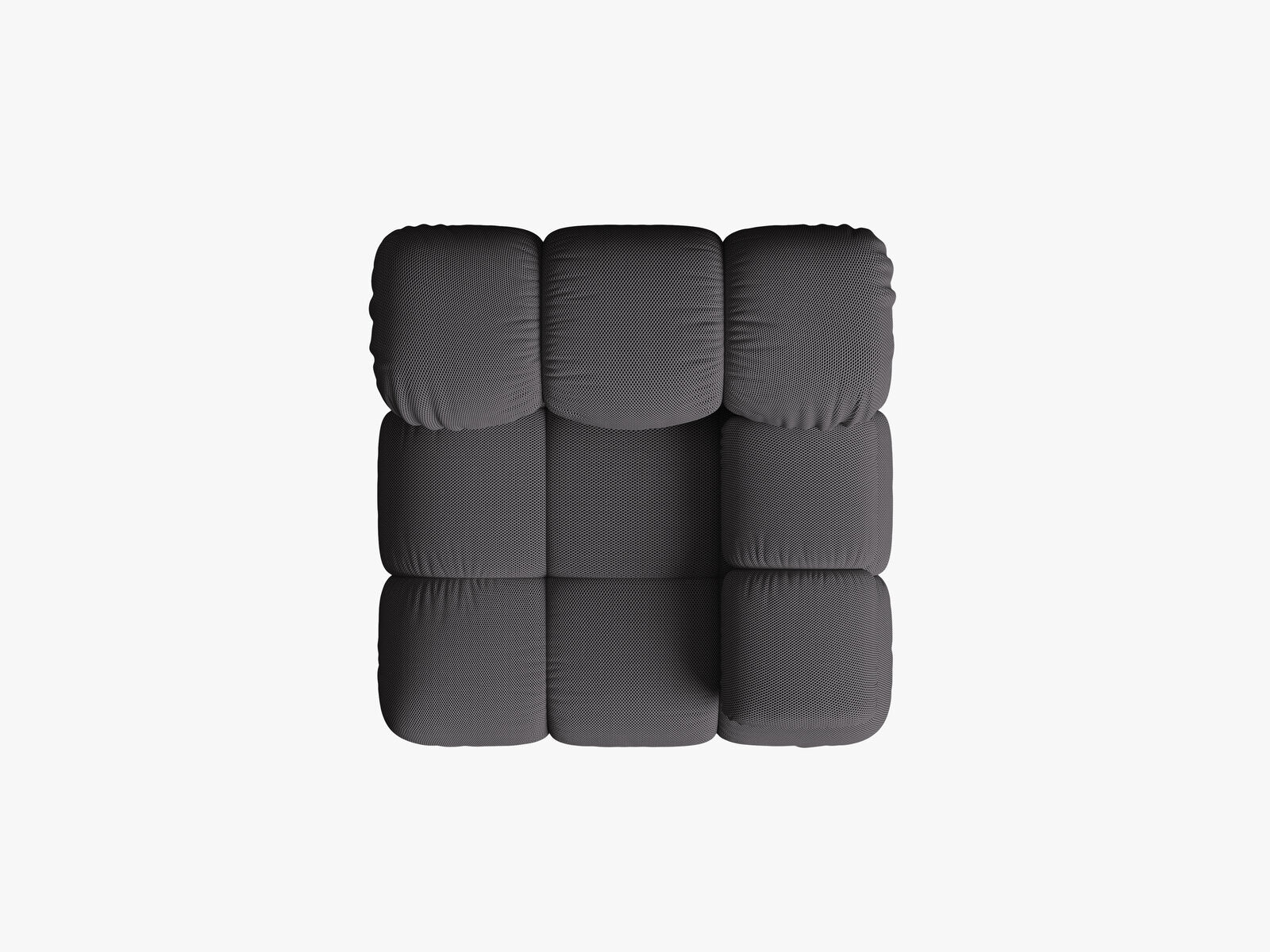 Micadoni Eckmodul Bellis Rechts 3D-Stoff Sonic Espresso