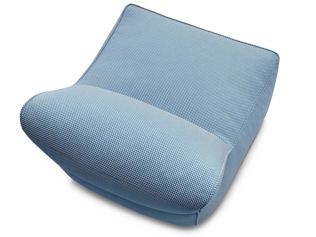 Bobochic Riviera Sofamodul 1-Sitzer Melange-Stoff Dunkelblau