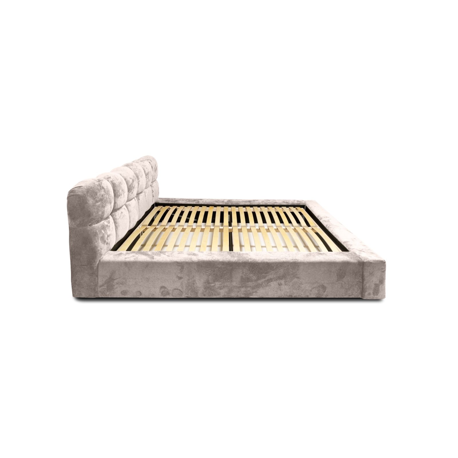 Polsterbett Vento-New Chenille 140x200 mit Holzrahmen Tender Way 04