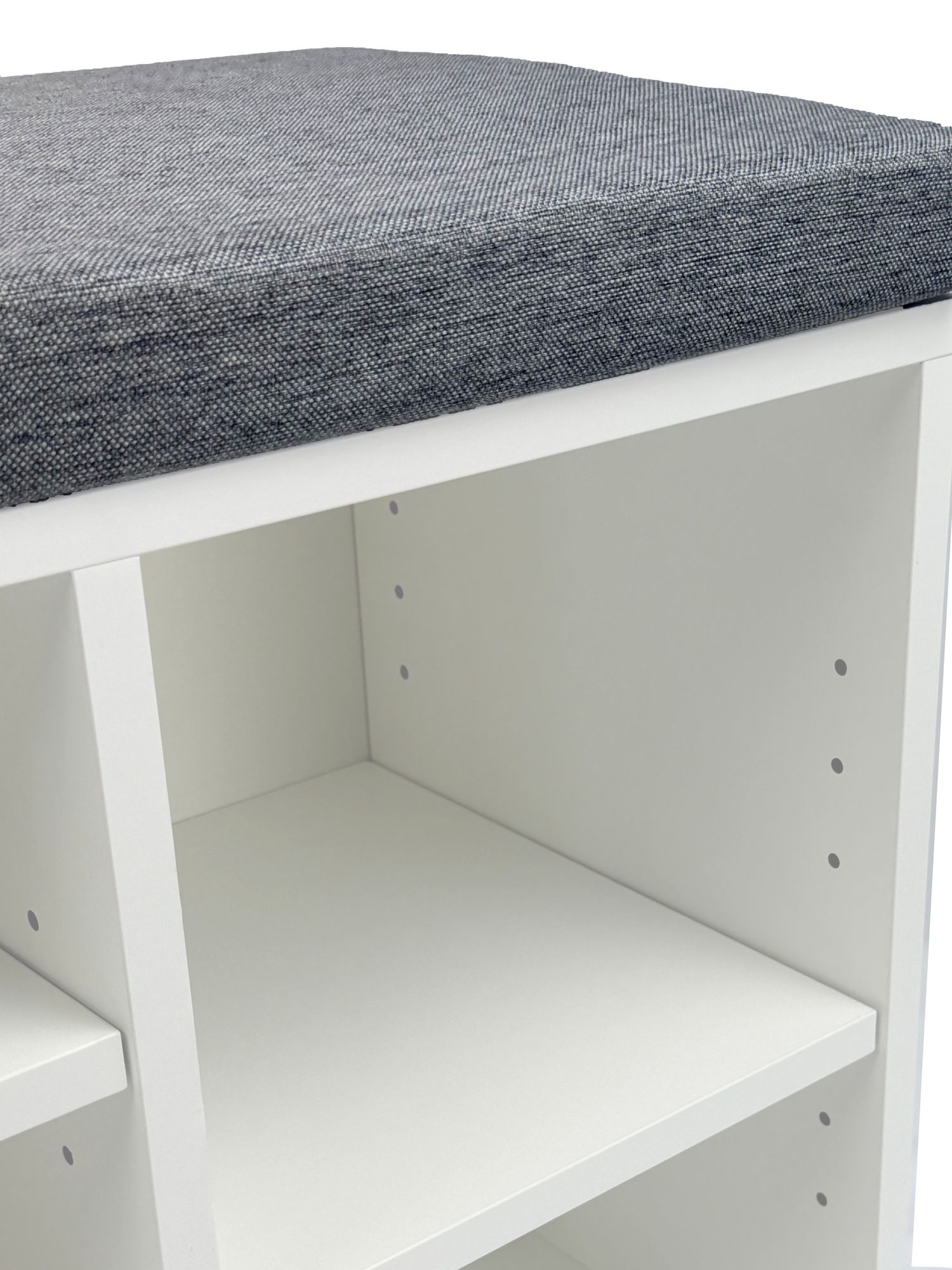 Schuhbank Tvedalen Weiß 100 × 30 × 45 cm