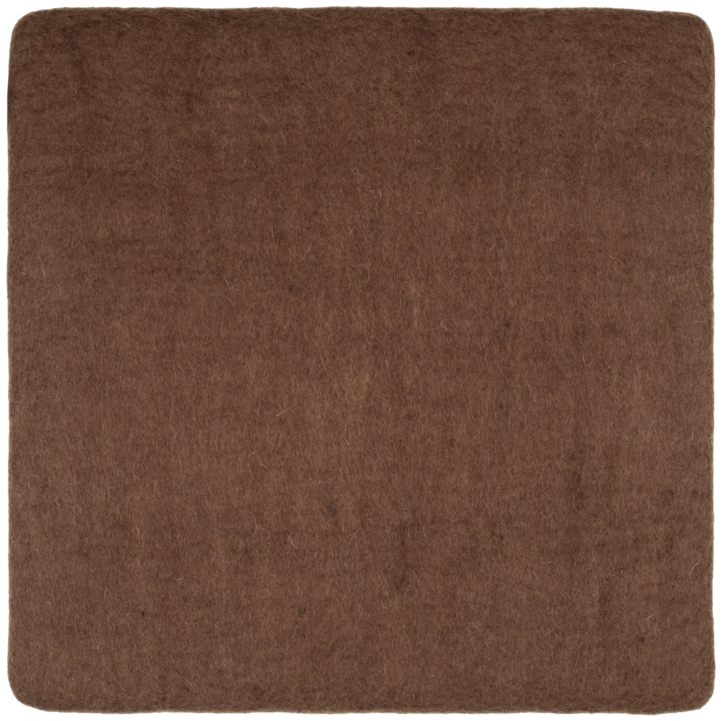 myfelt Egon Filz-Sitzauflage Braun 36 x 36 cm