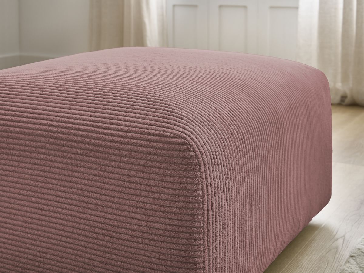 Bobochic Tina Pouf Cordsamt Rosa