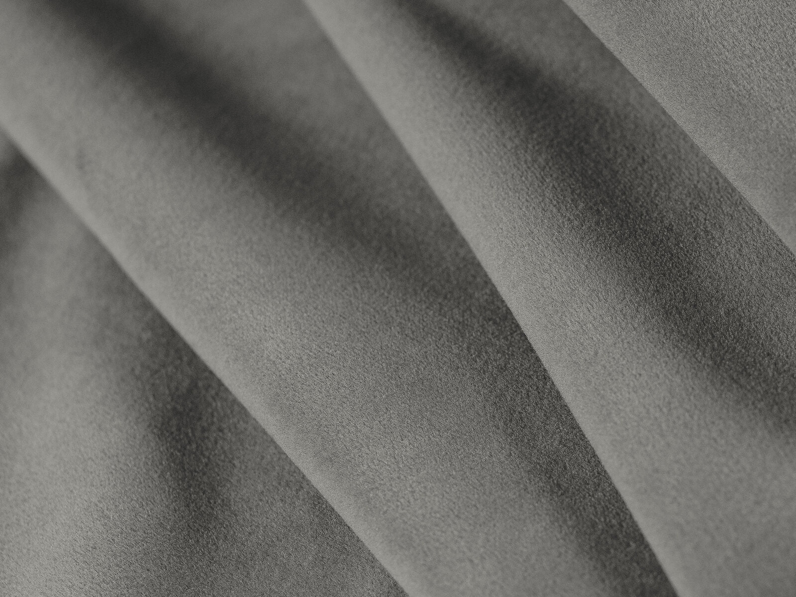 Micadoni Stauraumbett mit Kopfteil Aveline Samt Magic Velvet, Vegan-Leder Vega Dunkelgrau, Dunkelgrau 140x200