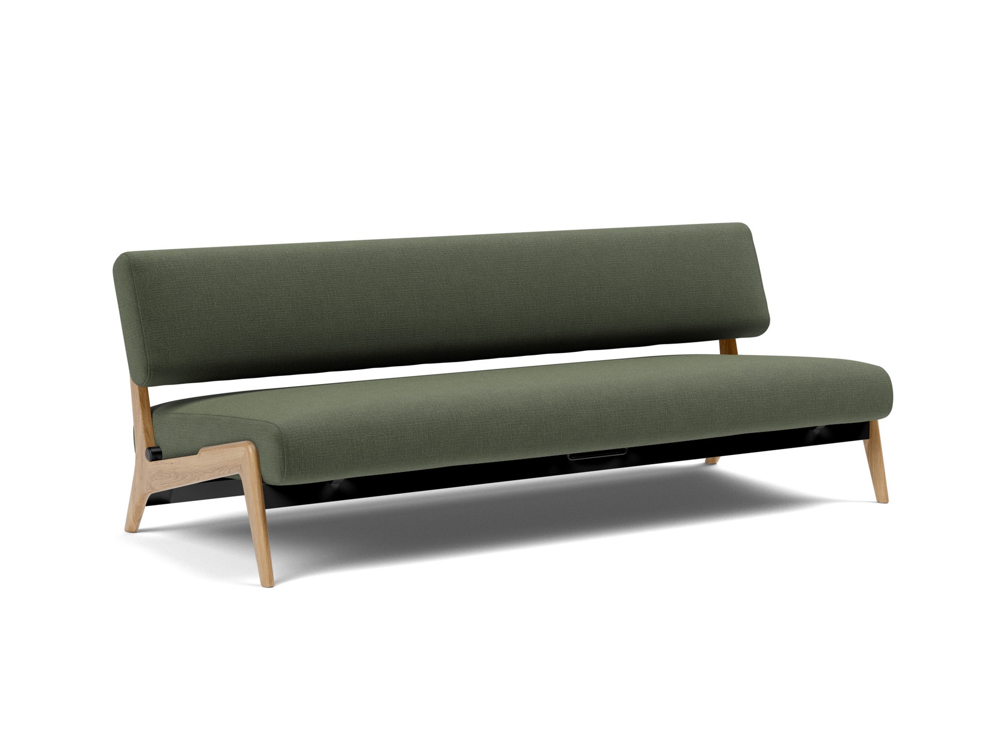 Tagesbett Nolis Chenille Esina 413-Olive-Green