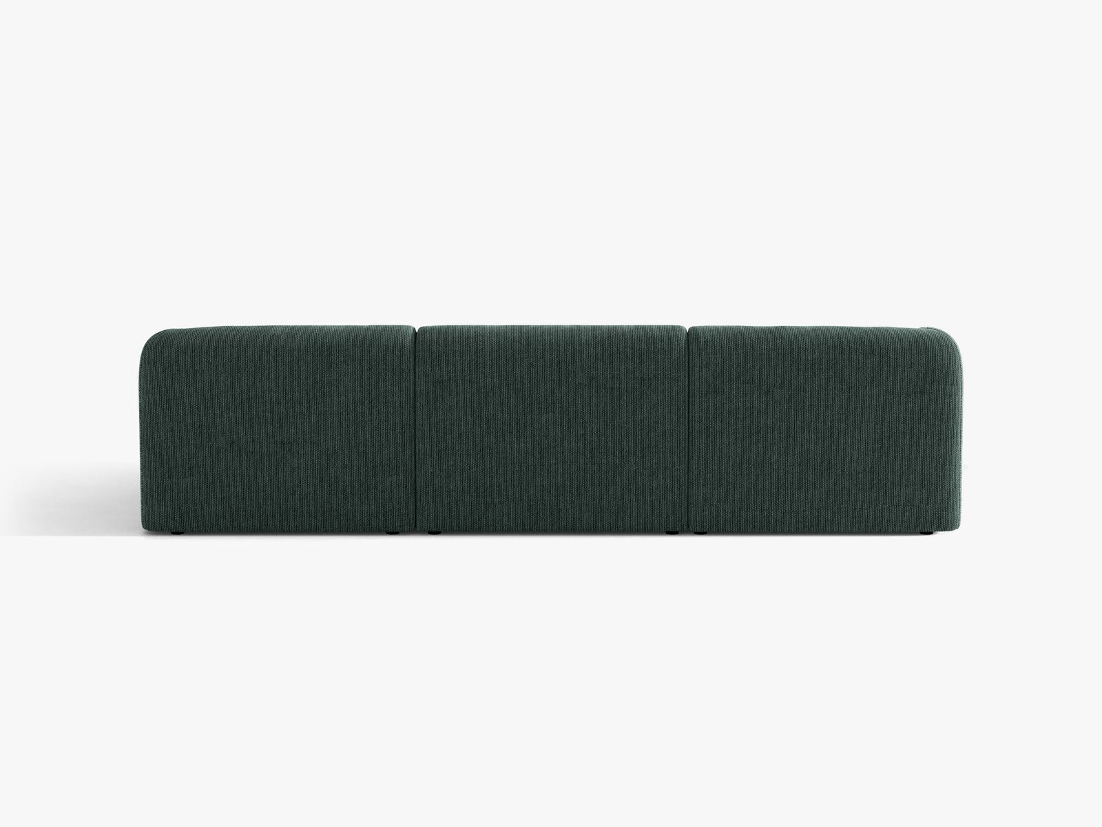 Micadoni Ecksofa Miley 4-Sitzer Rechts Chenille Haga Petrol