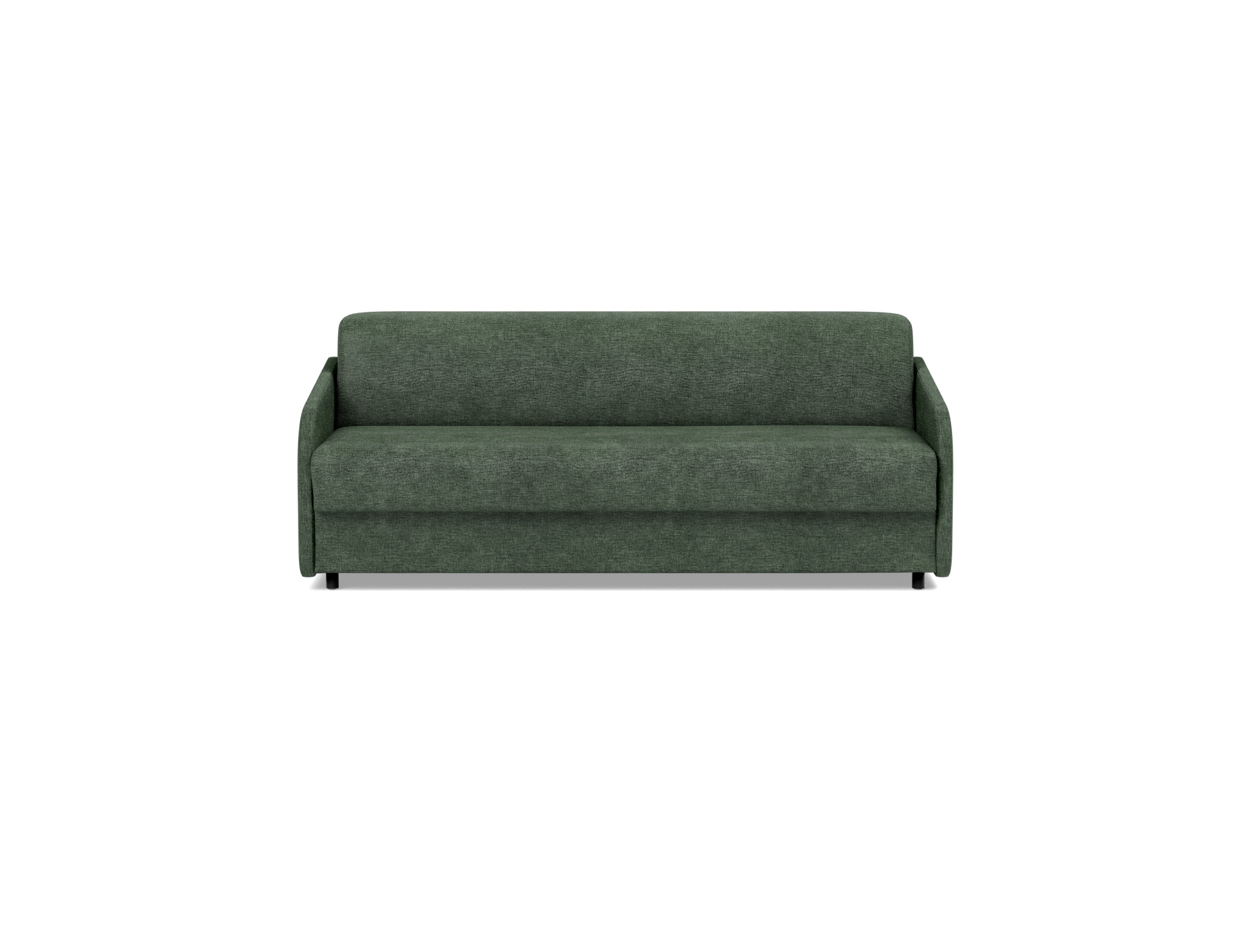 Schlafsofa Eivor mit Taschenfederkernmatratze 160 Flachgewebe Avella 281-Pine-Green