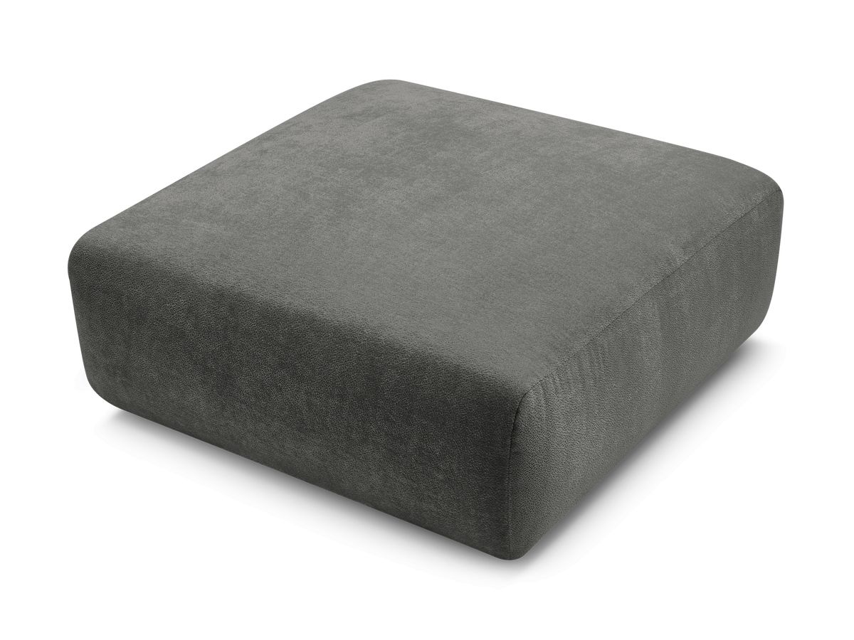 Bobochic Lucien Pouf Stoff Dunkelgrau