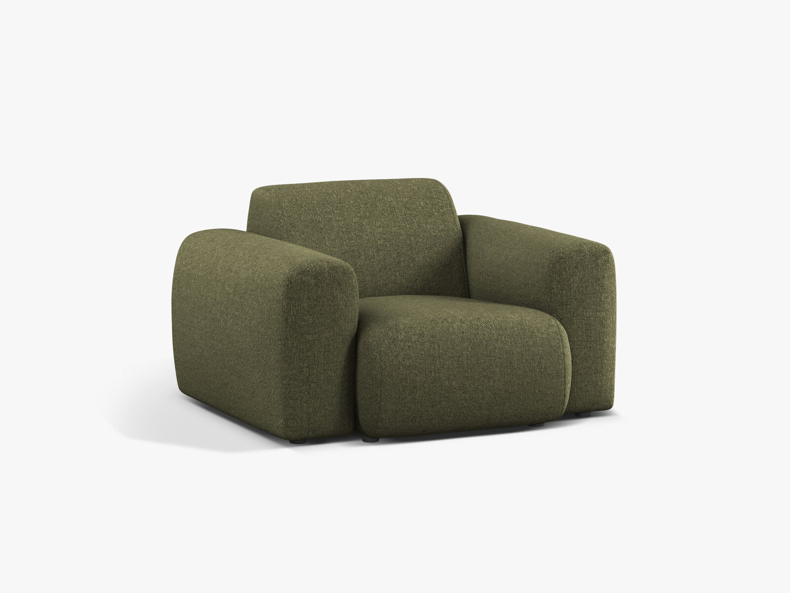 Micadoni Sessel Molino Chenille Eden Grün