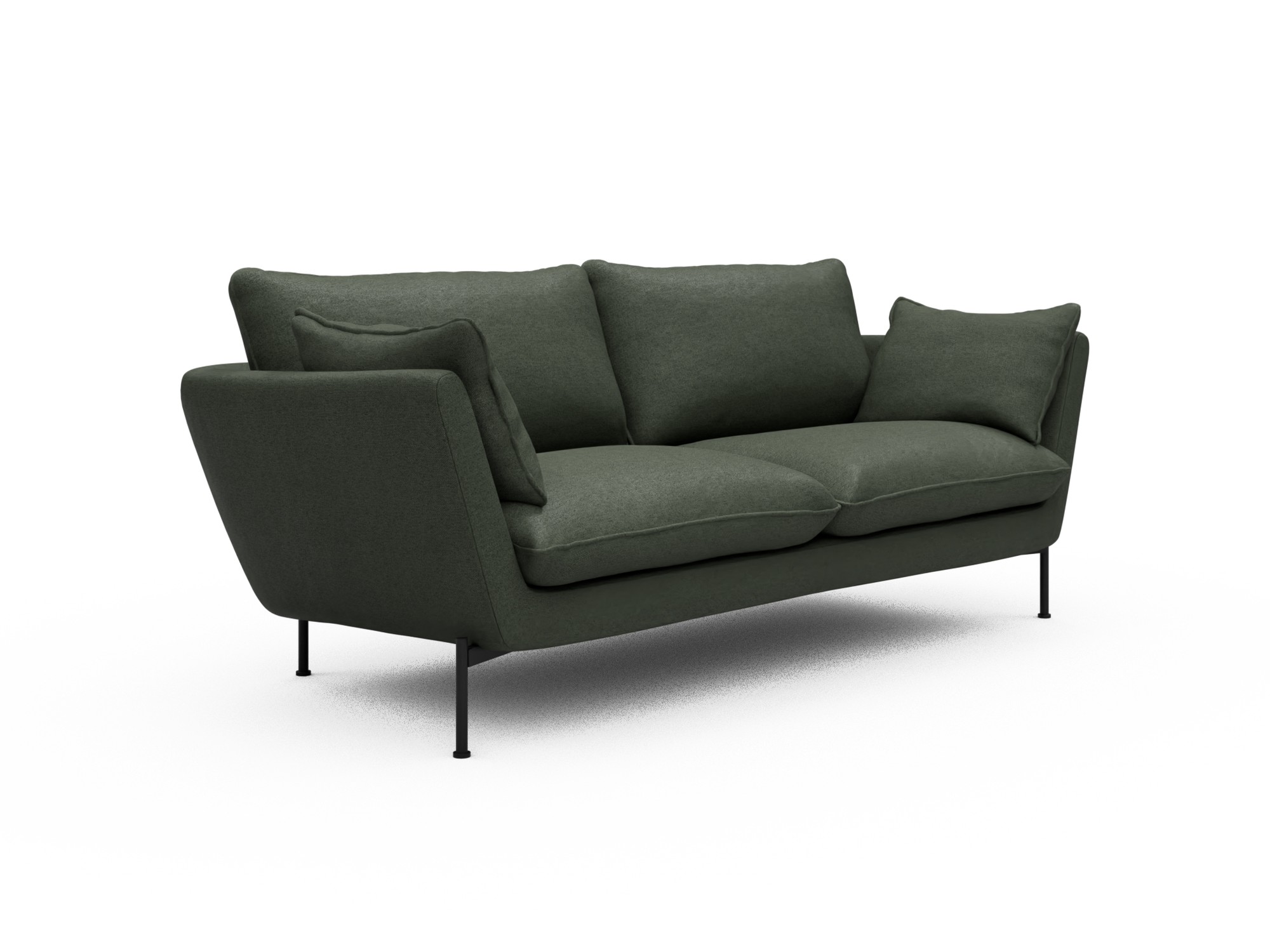 Skandi Home Sofa Anton 2-Sitzer Denari-Forest-Green moebelfaktor