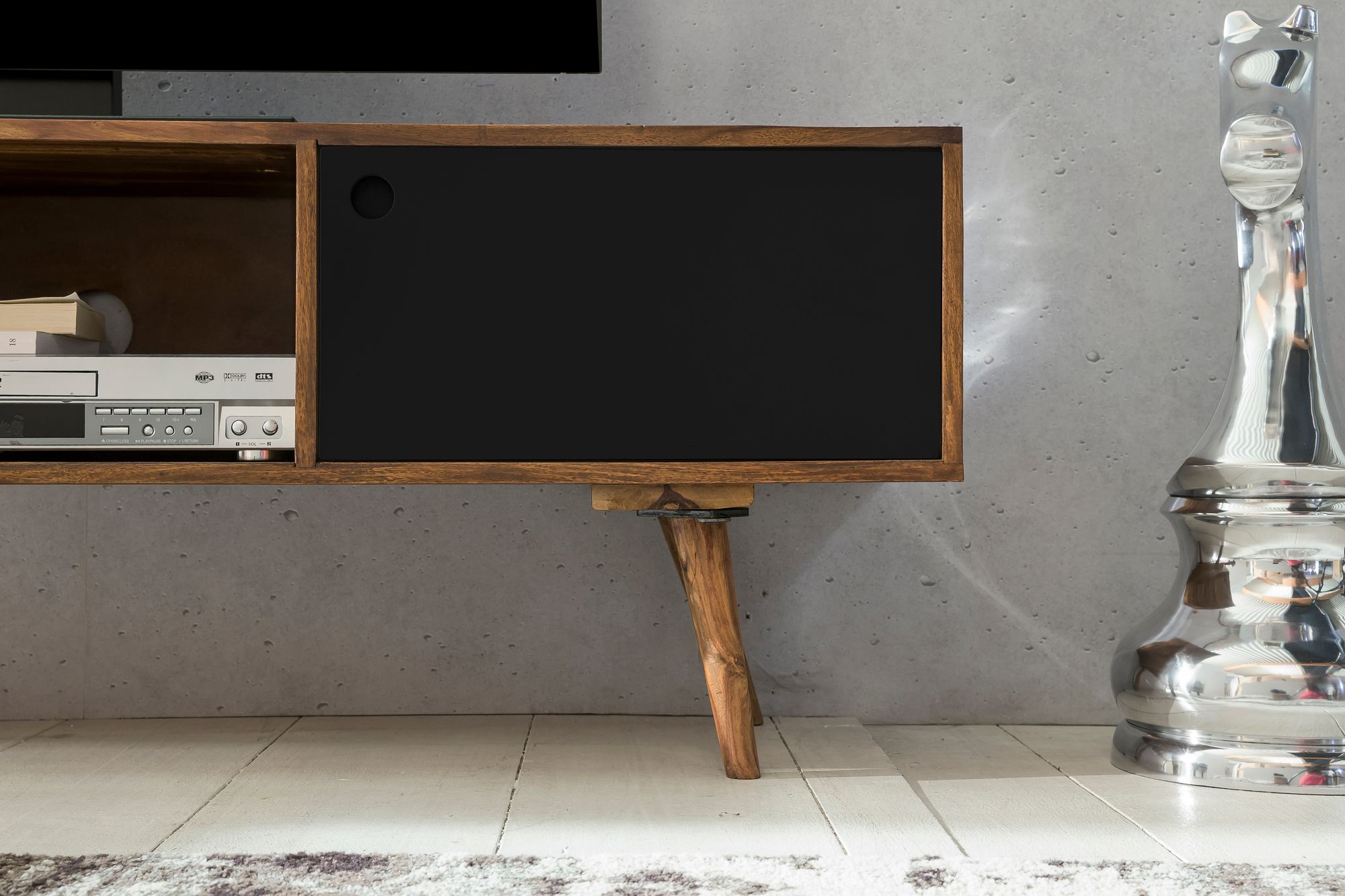 Lowboard Bindal Sheesham Massivholz Braun 140 × 35 × 45 cm