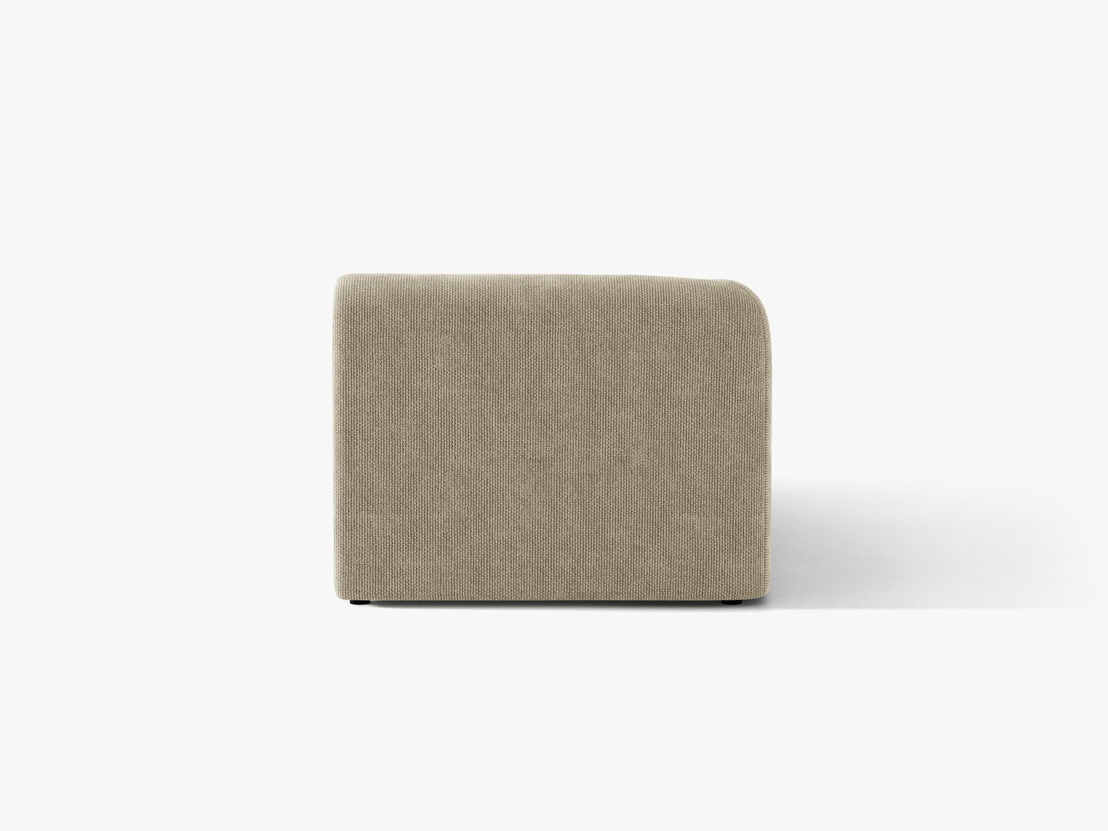 Micadoni Modul Miley 2-Sitzer Chenille Eden Dunkelbeige Links
