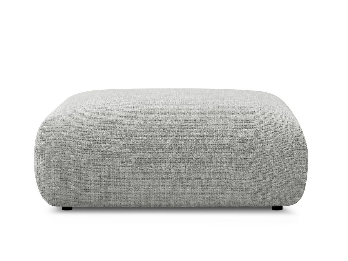 Bobochic Sirius Sofa 1-Sitzer Strukturstoff Hellgrau