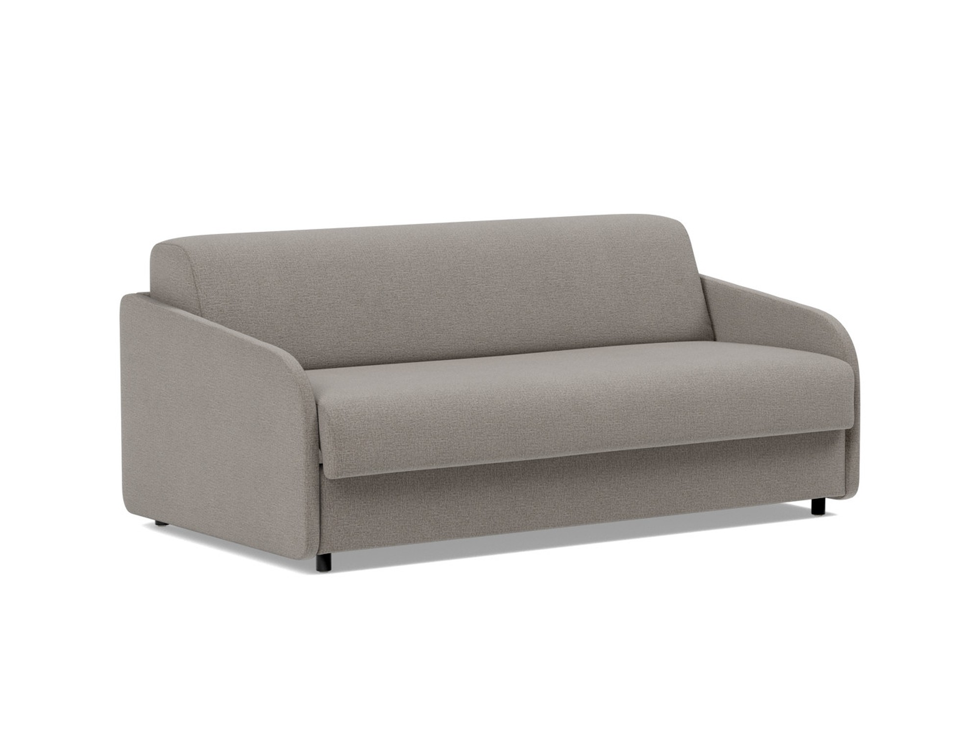 Schlafsofa Eivor mit Memory-Matratze 140 Flachgewebe Mixed Dance 521-Grey
