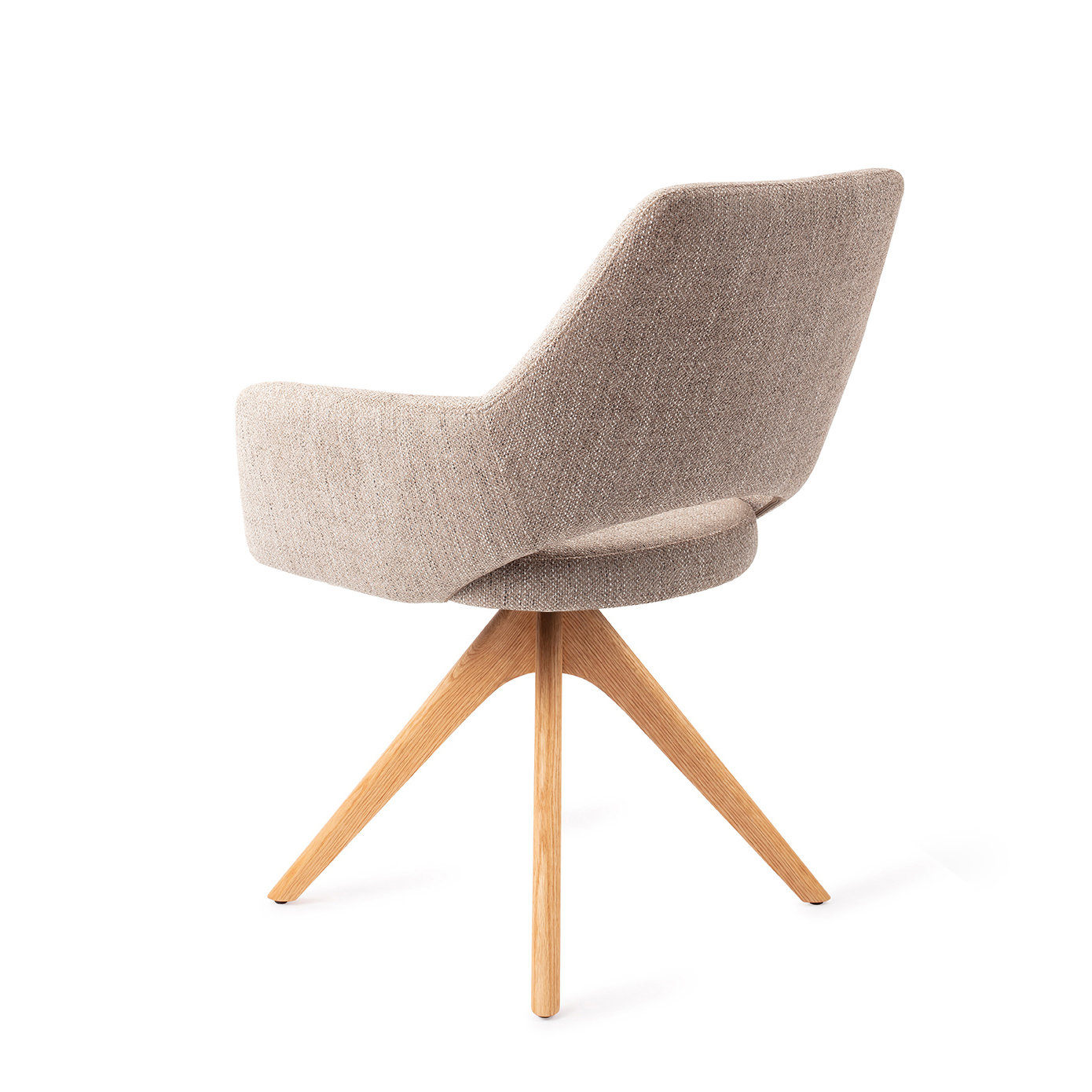 Jesper Home Esszimmerstuhl Yanai Biscuit Beach Revolve Eiche Natur