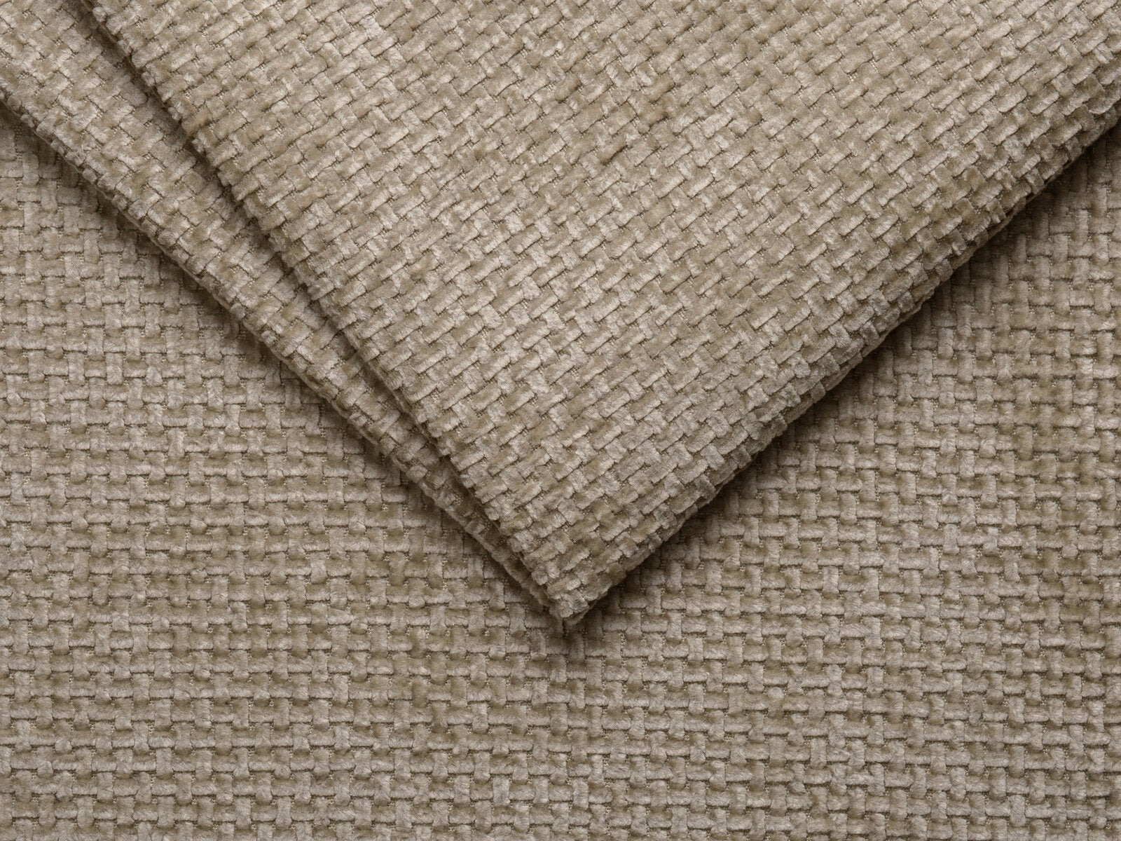 Micadoni Stauraumbett mit Kopfteil Bellis Chenille Eden Dunkelbeige