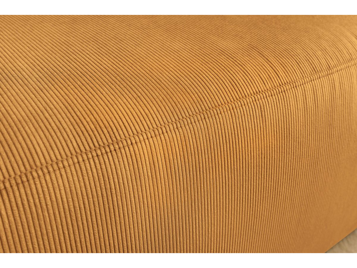 Bobochic Envy Sofa 3-Sitzer Cordsamt Gelb