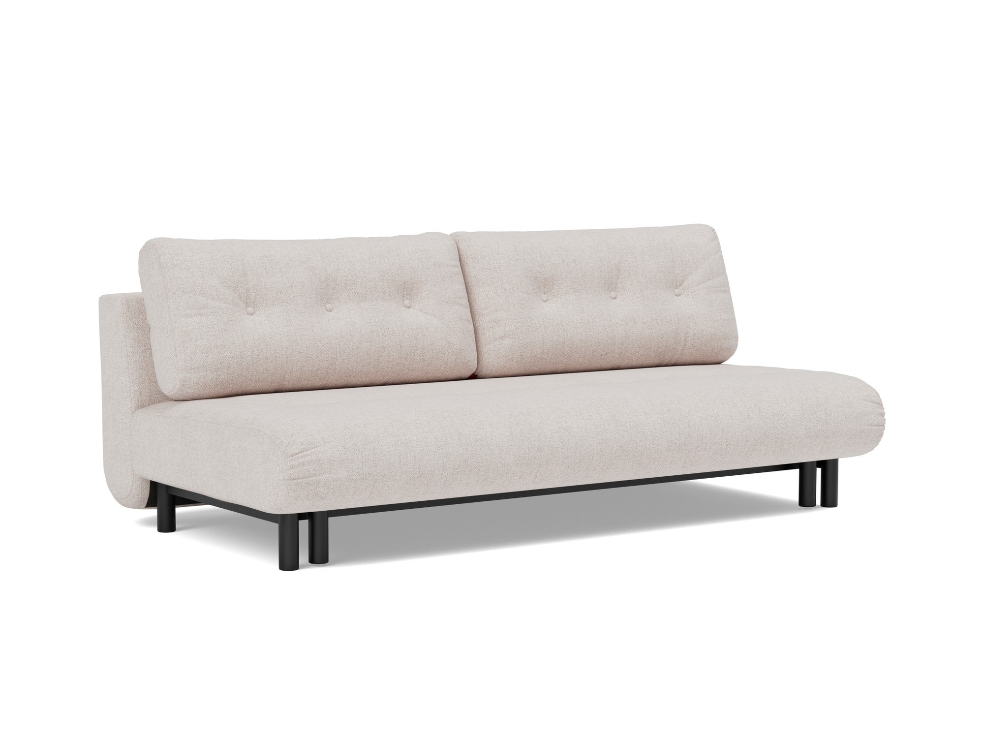 Schlafsofa Nabli Strukturierter Stoff Weda 300-Weda-Sand