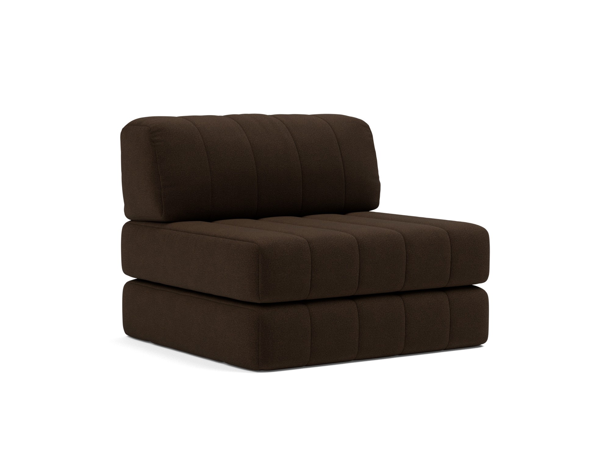 Schlafsessel CozyPad Strukturierter Stoff Taura 358-Chocco