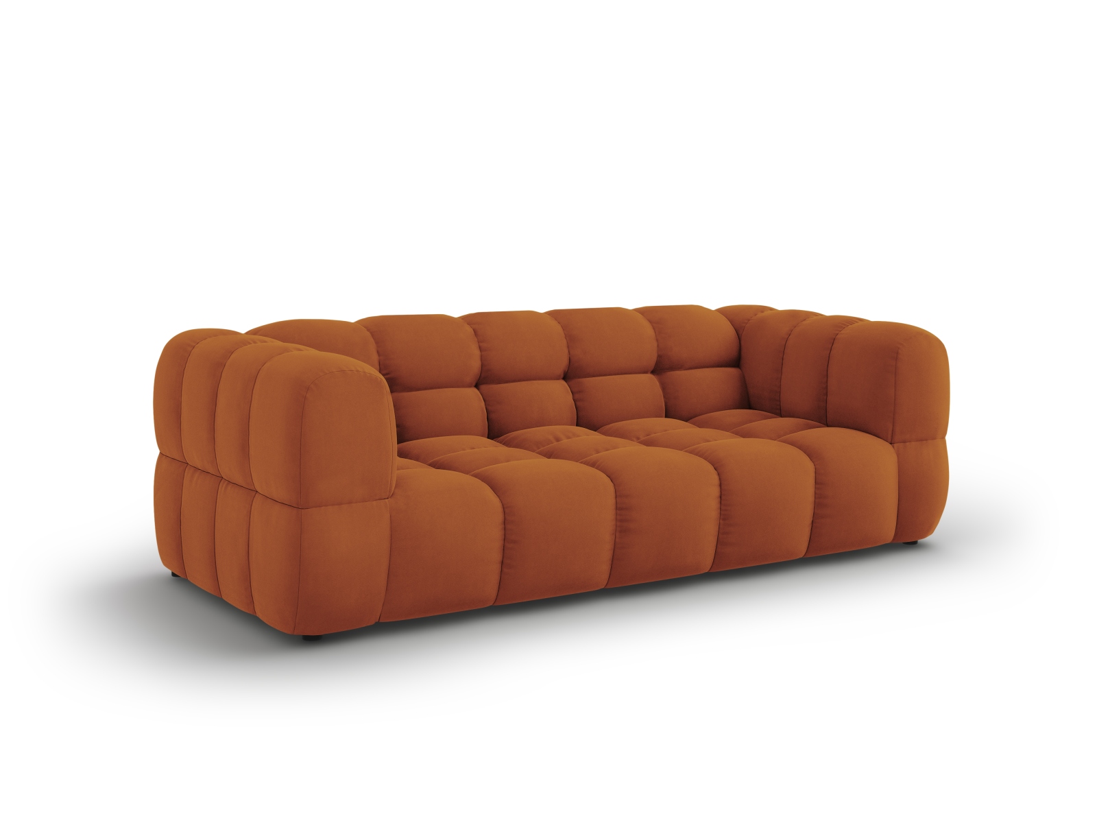 Cosmopolitan Design Sofa Sky 3-Sitzer Samt Casino Terrakotta