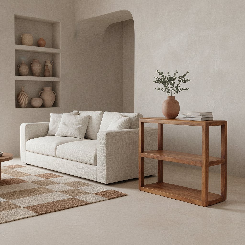Raw Materials Regal Mangoholz 90cm