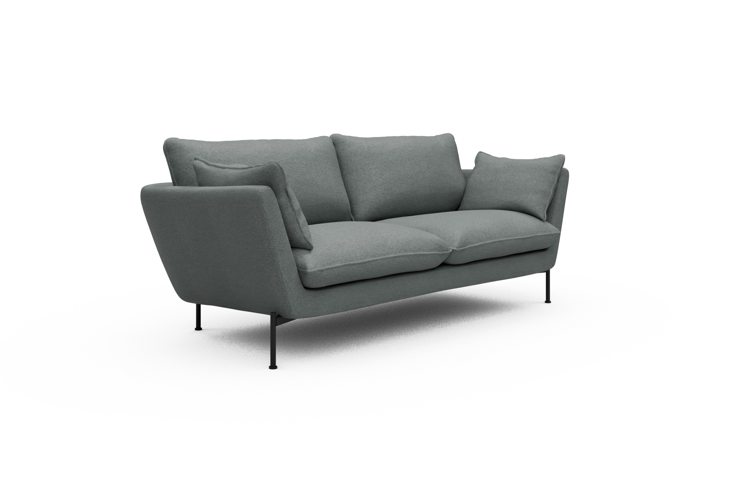 Sofa Anton 2-Sitzer Denari-Soft-Grey