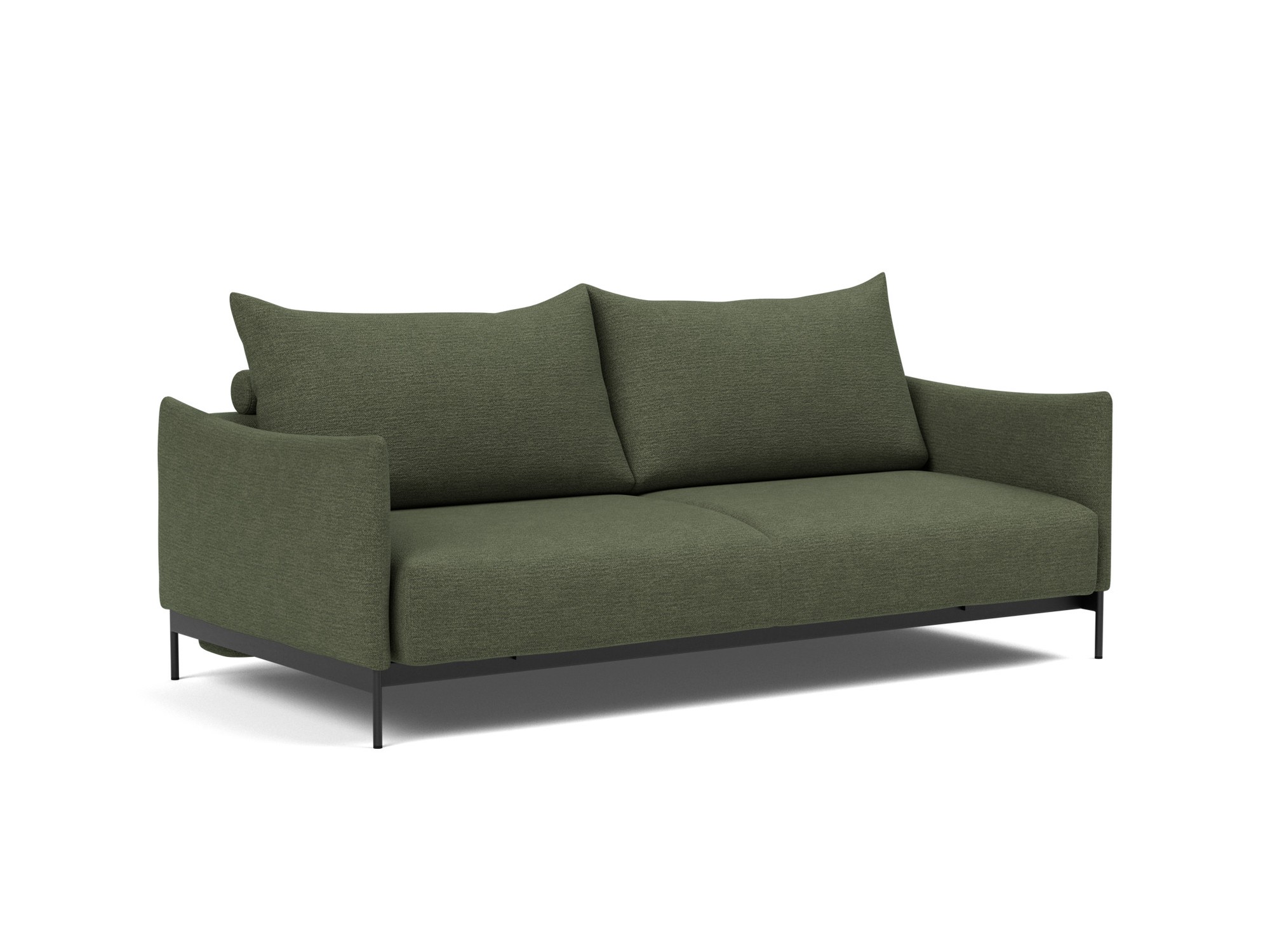 Schlafsofa Malloy Strukturierter Stoff Taura 353-Forest
