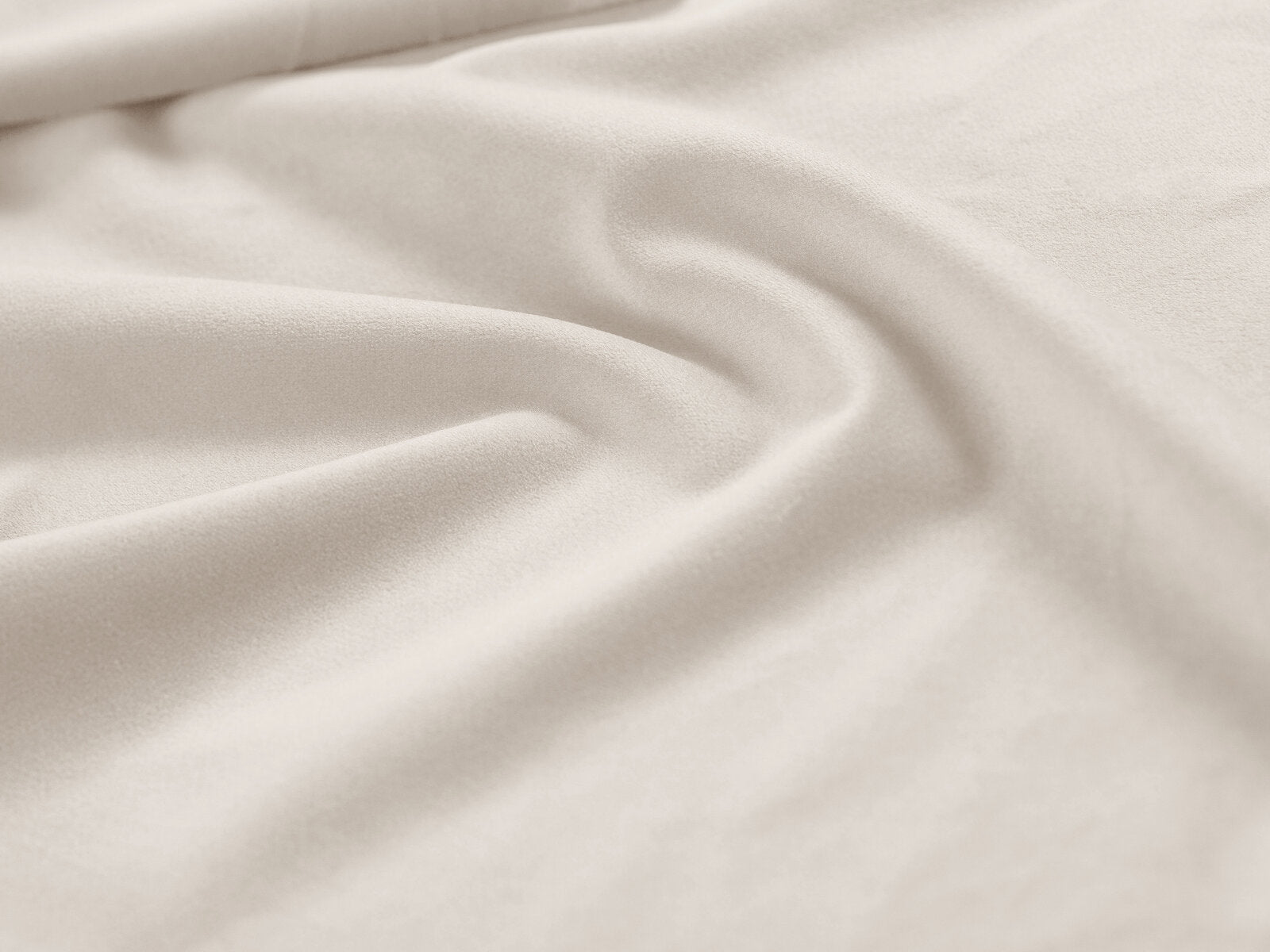 Micadoni Bett Kaelle Samt Bluvel Helles Beige