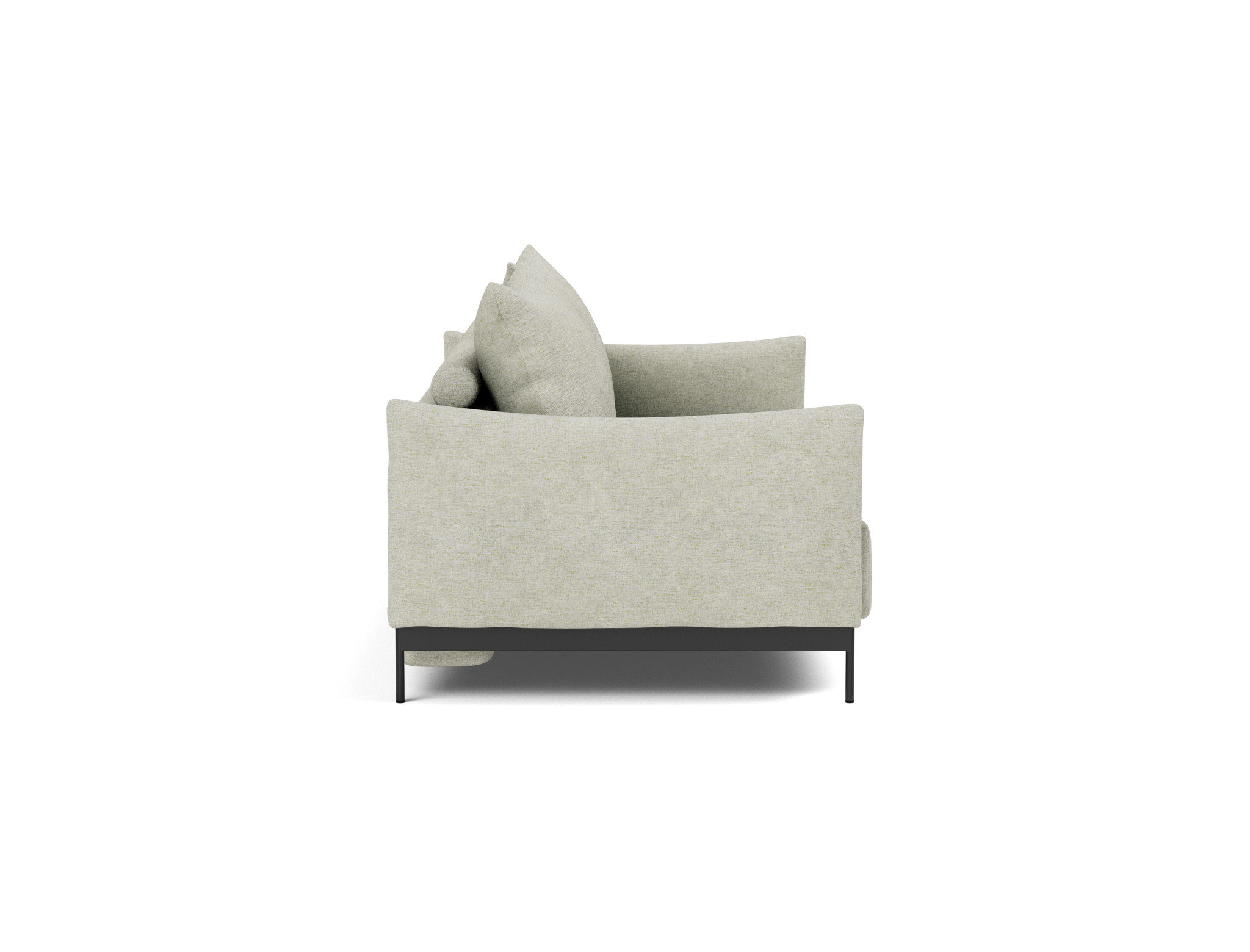 Schlafsofa Malloy Flachgewebe Avella 280-Sand