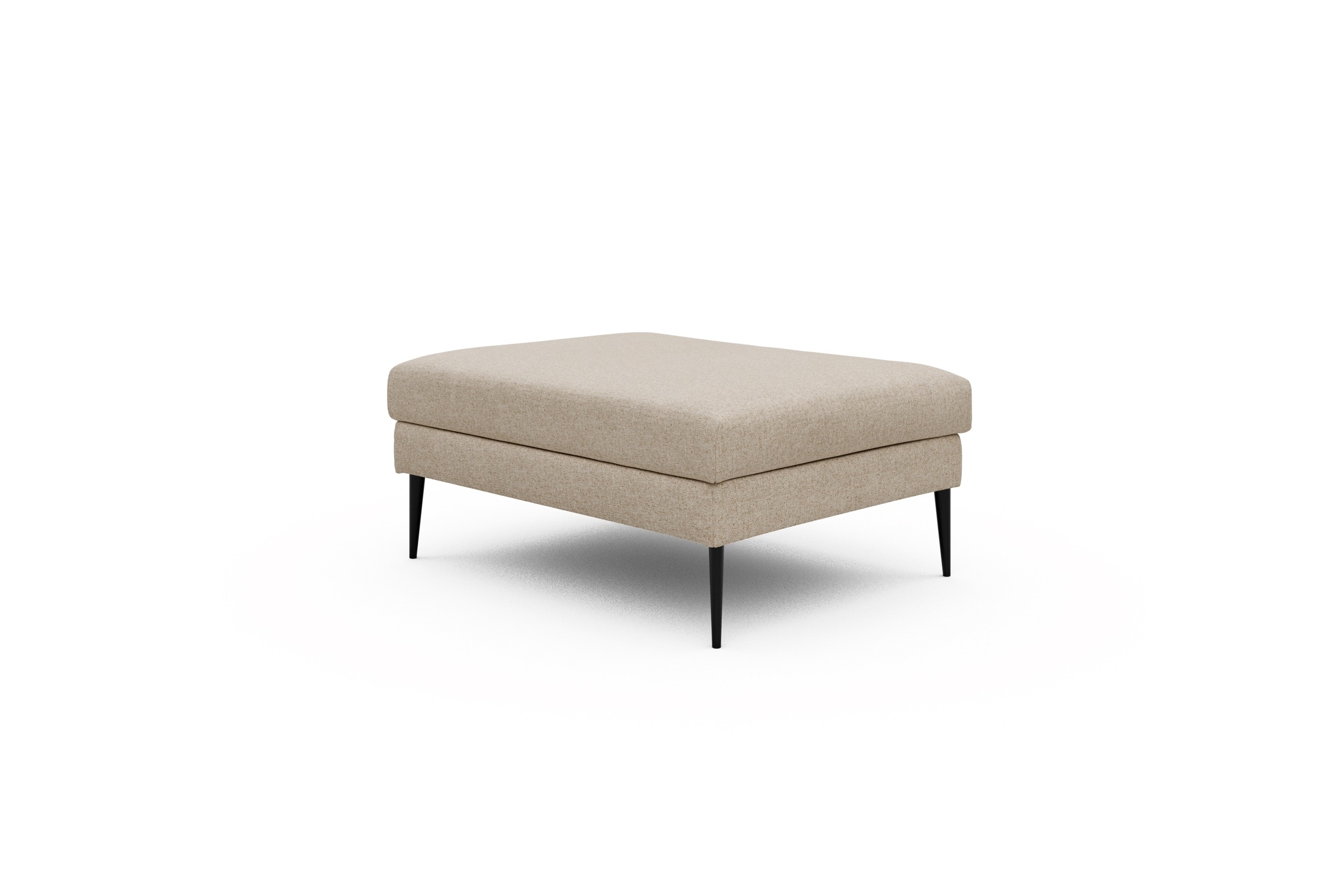 Sitzhocker Paul Casone-Natural-Beige