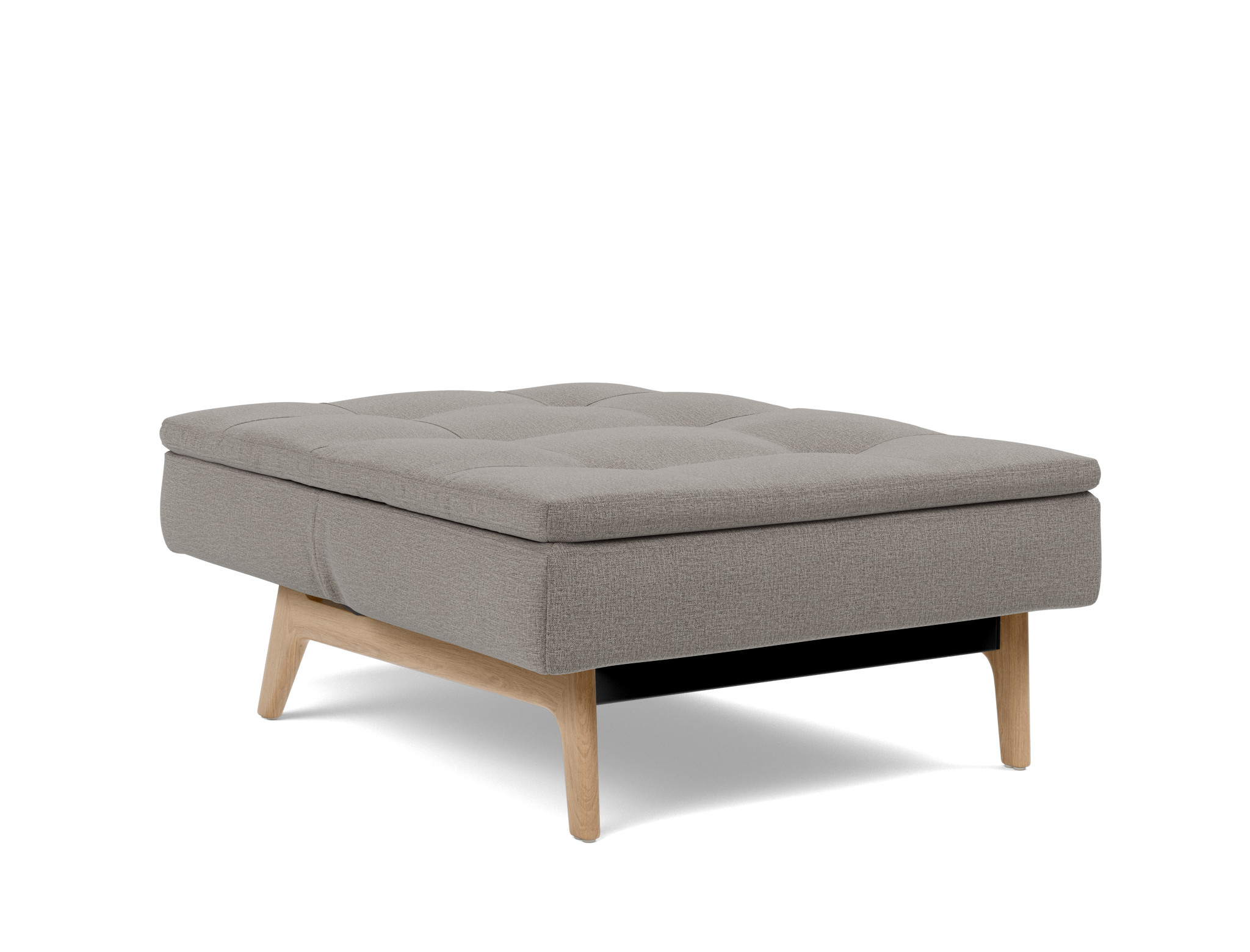Sessel Dublexo Flachgewebe Mixed Dance 521-Grey Beine Eiche