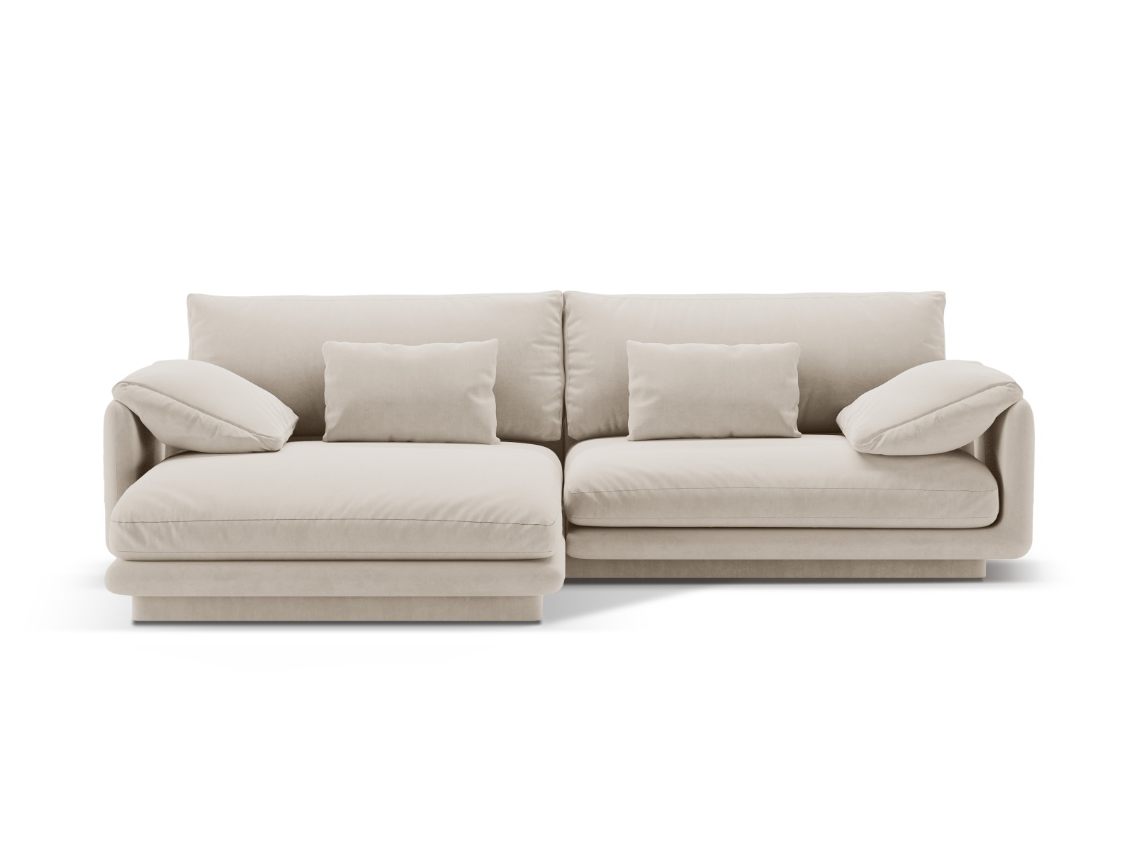 Micadoni Ecksofa Torino 4-Sitzer