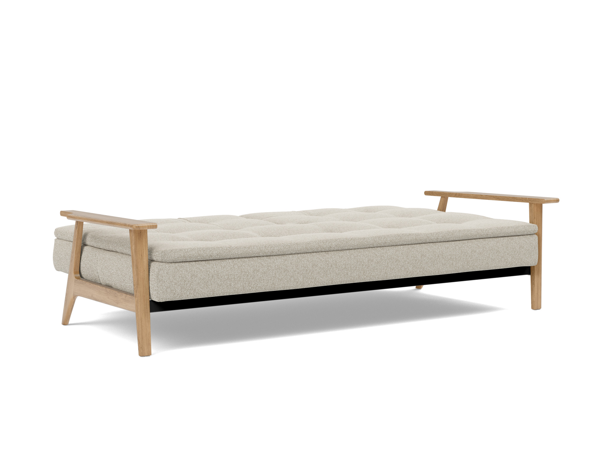Schlafsofa Dublexo Frej Boucle Skandi 539-Beige
