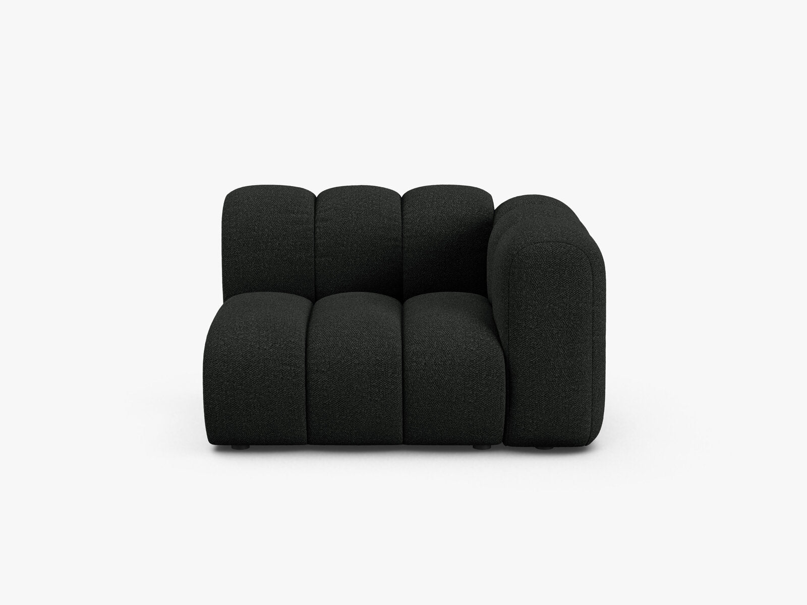 Micadoni Modul Lupine 1-Sitzer Rechts Boucle Baloo Schwarz