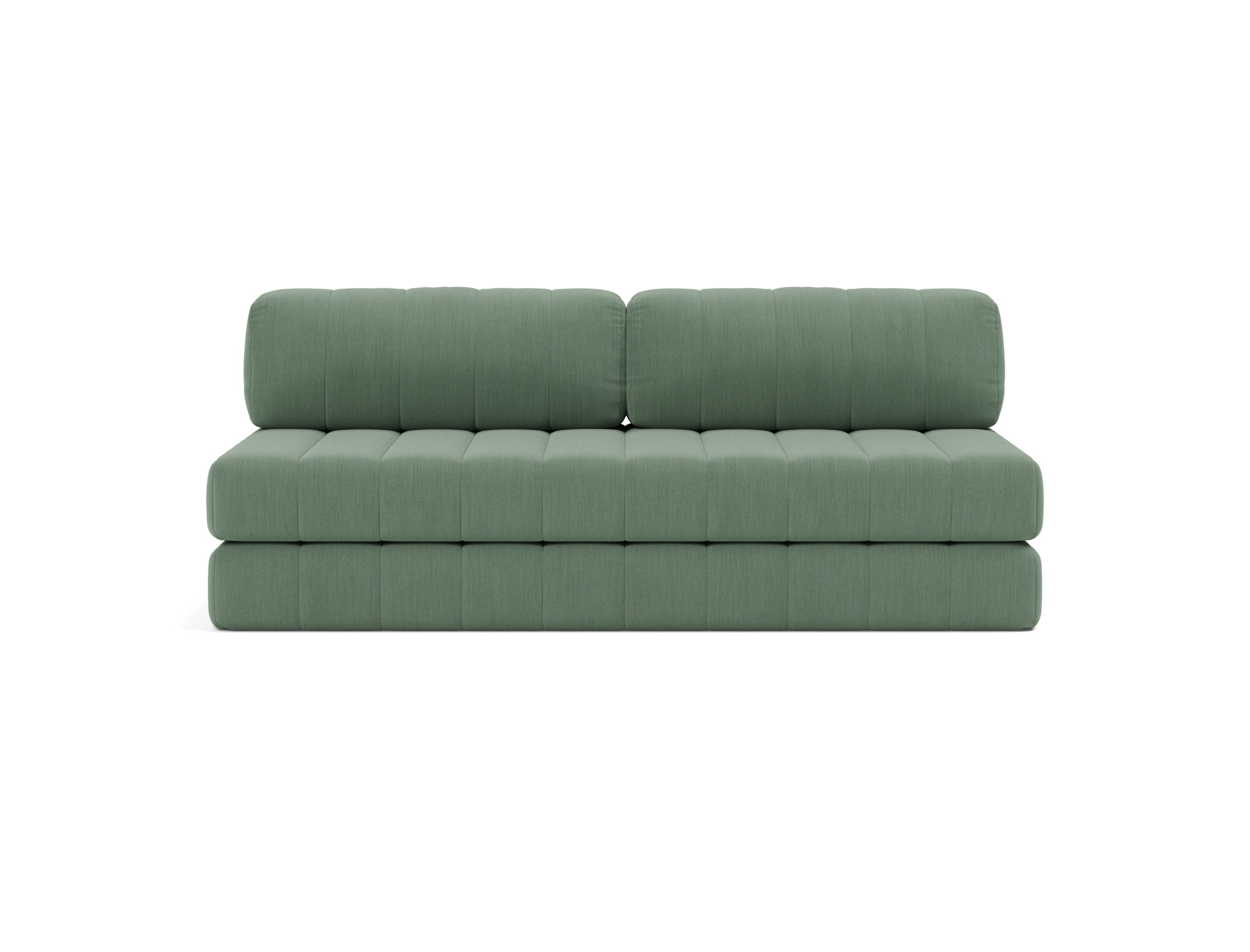 Schlafsofa CozyPad Flachgewebe Elegance 518-Green